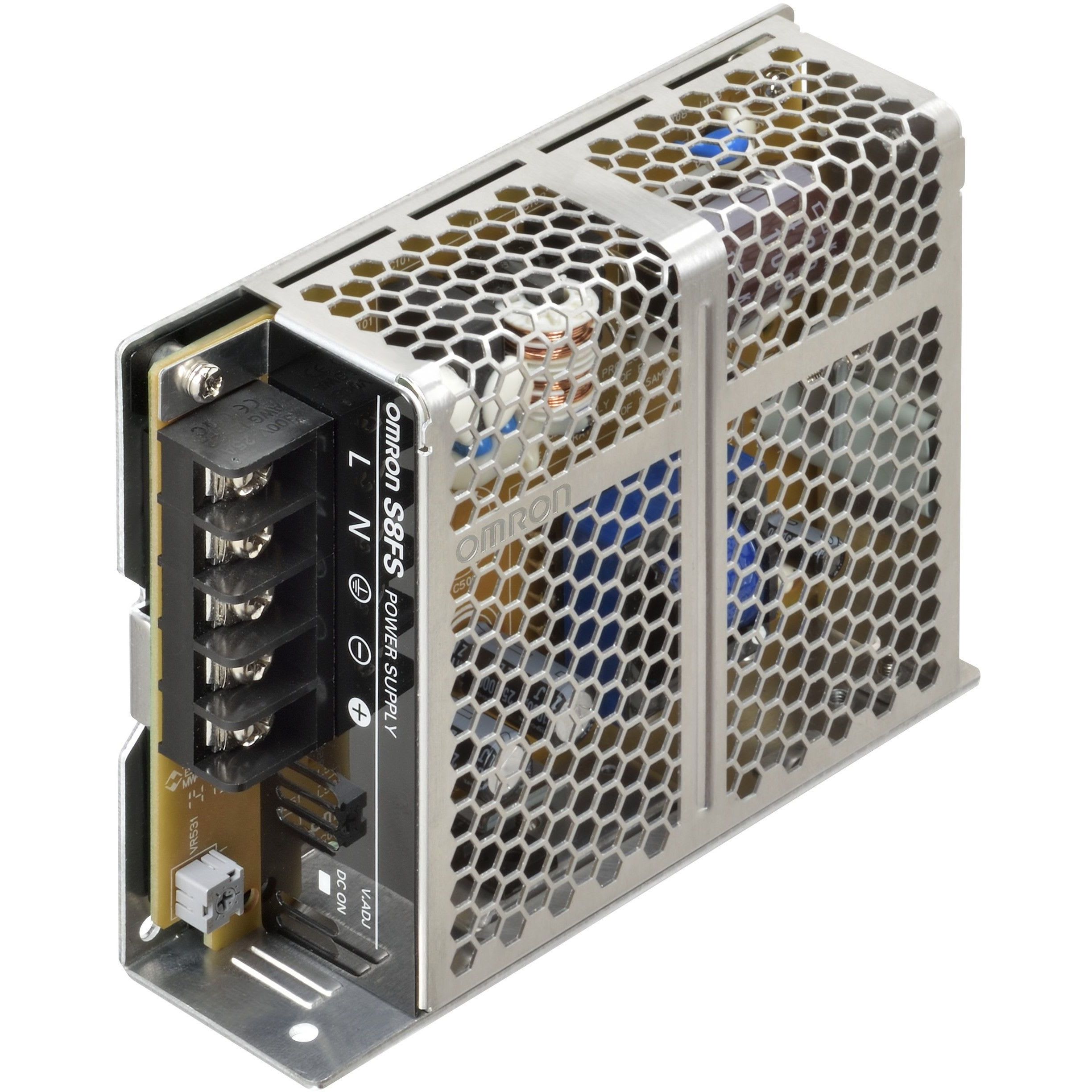 OMRON - Power supply, 50 W, 100-240 VAC input, 2 - S8FS-C05024