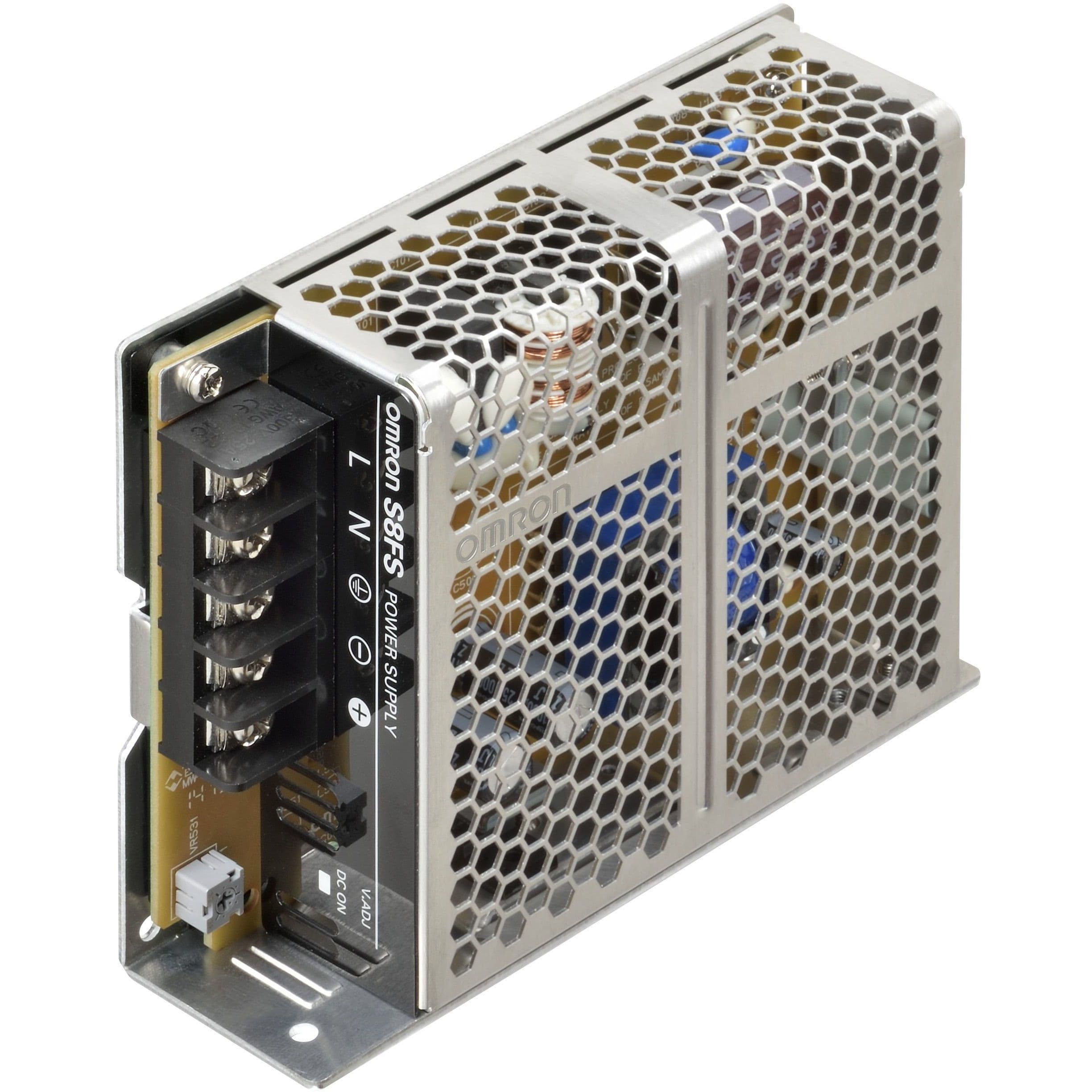 OMRON - Power supply, 50 W, 100-240 VAC input, 2 - S8FS-C05024