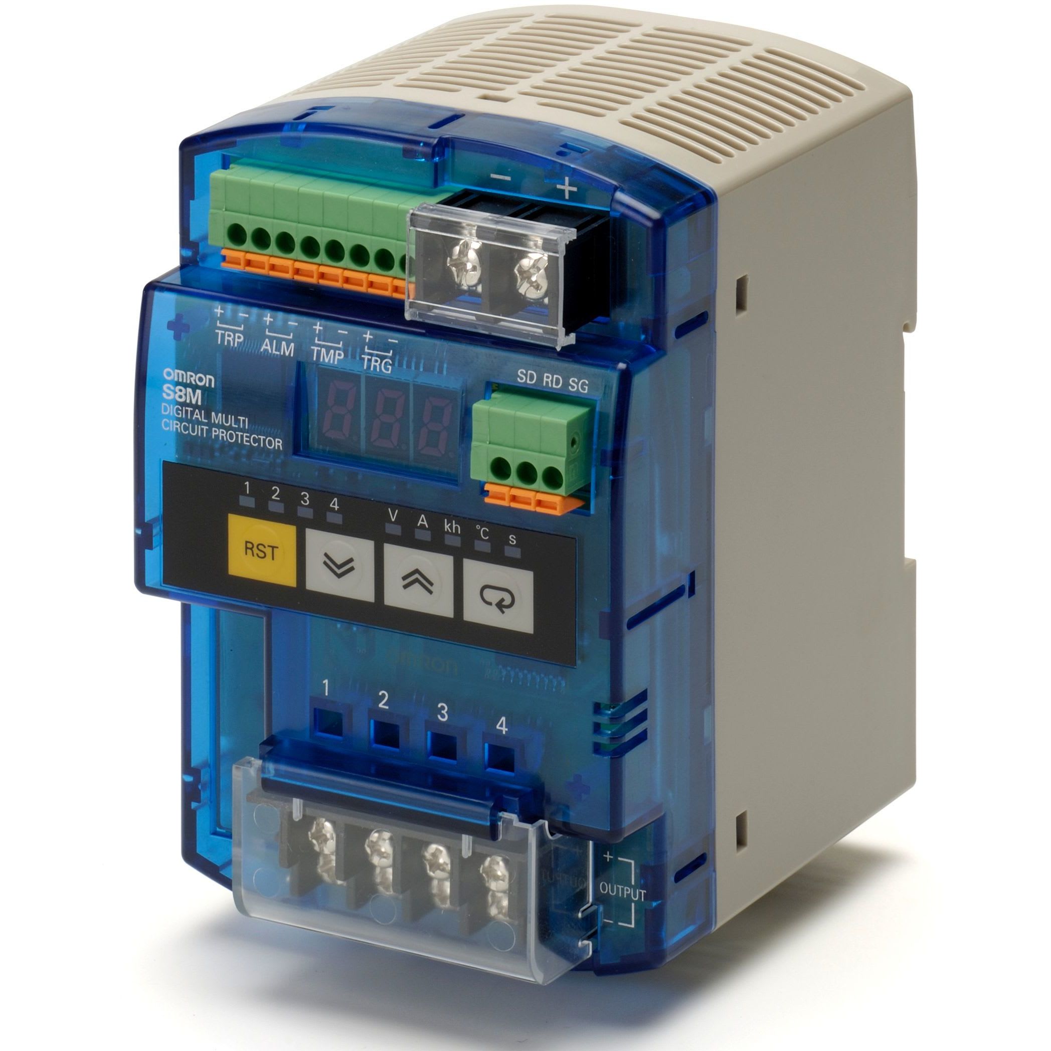 OMRON - Multi circuit protector, up to 16 A, 4x3 - S8M-CP04-RS