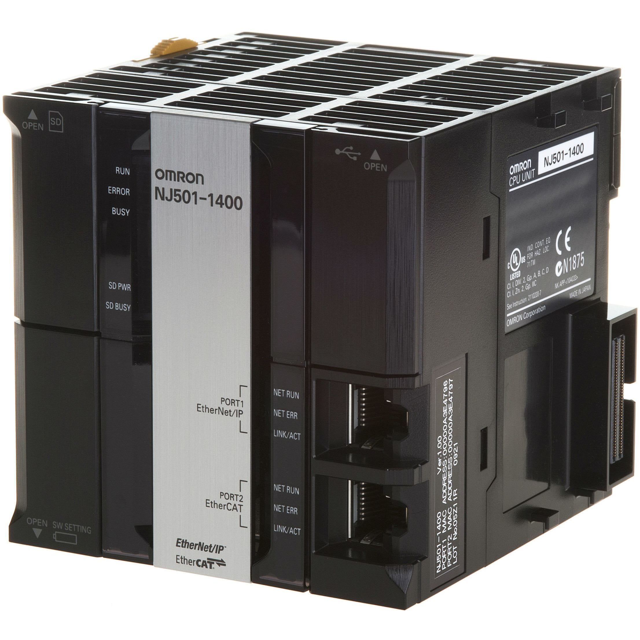 OMRON - Robotic Integrated Controller NJ5: 8 rob - NJ501-R400