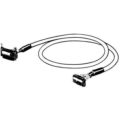 OMRON - I/O connection cable, FCN24 to MIL20, 1 - XW2Z-100A