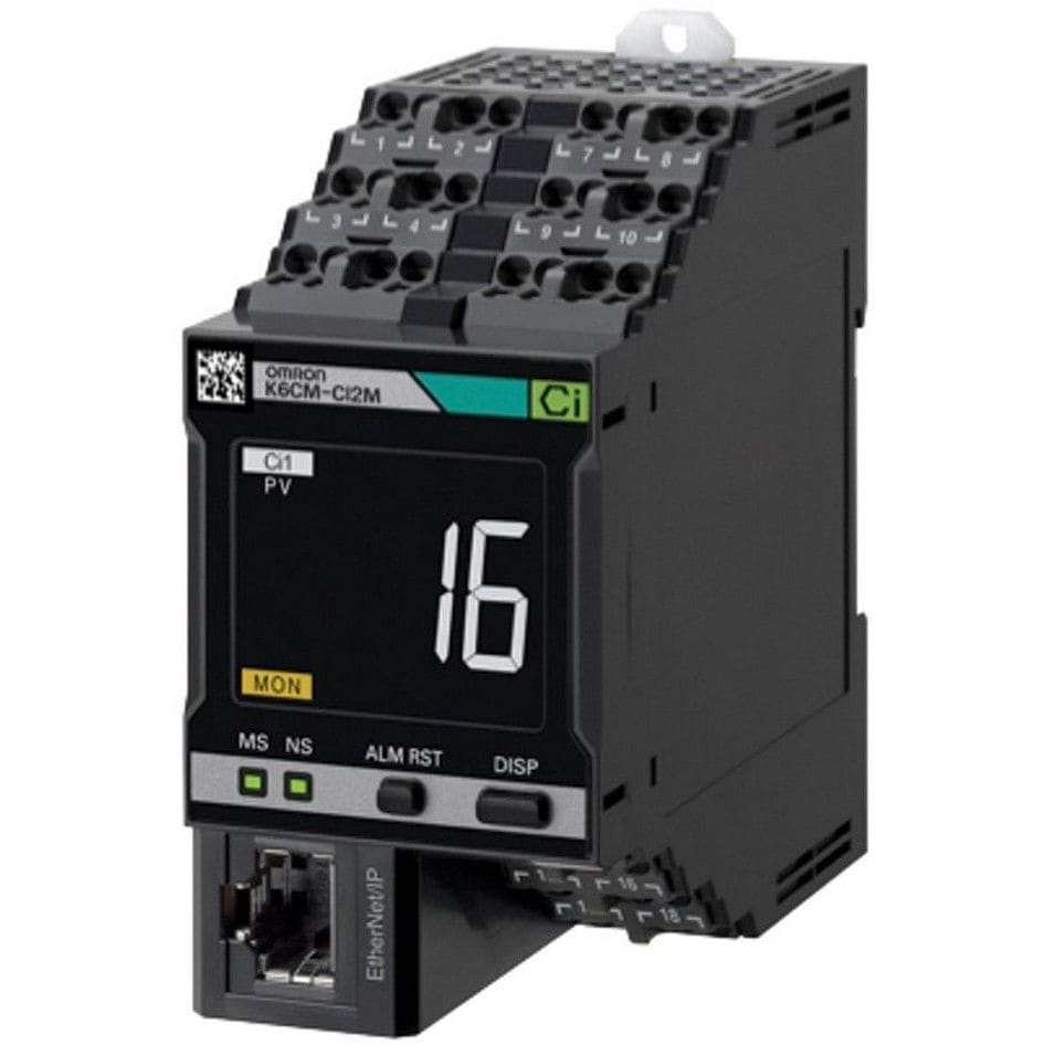 OMRON - Motor Condition Monitoring, AC, 3-phase, - K6CM-CI2MD-EIP