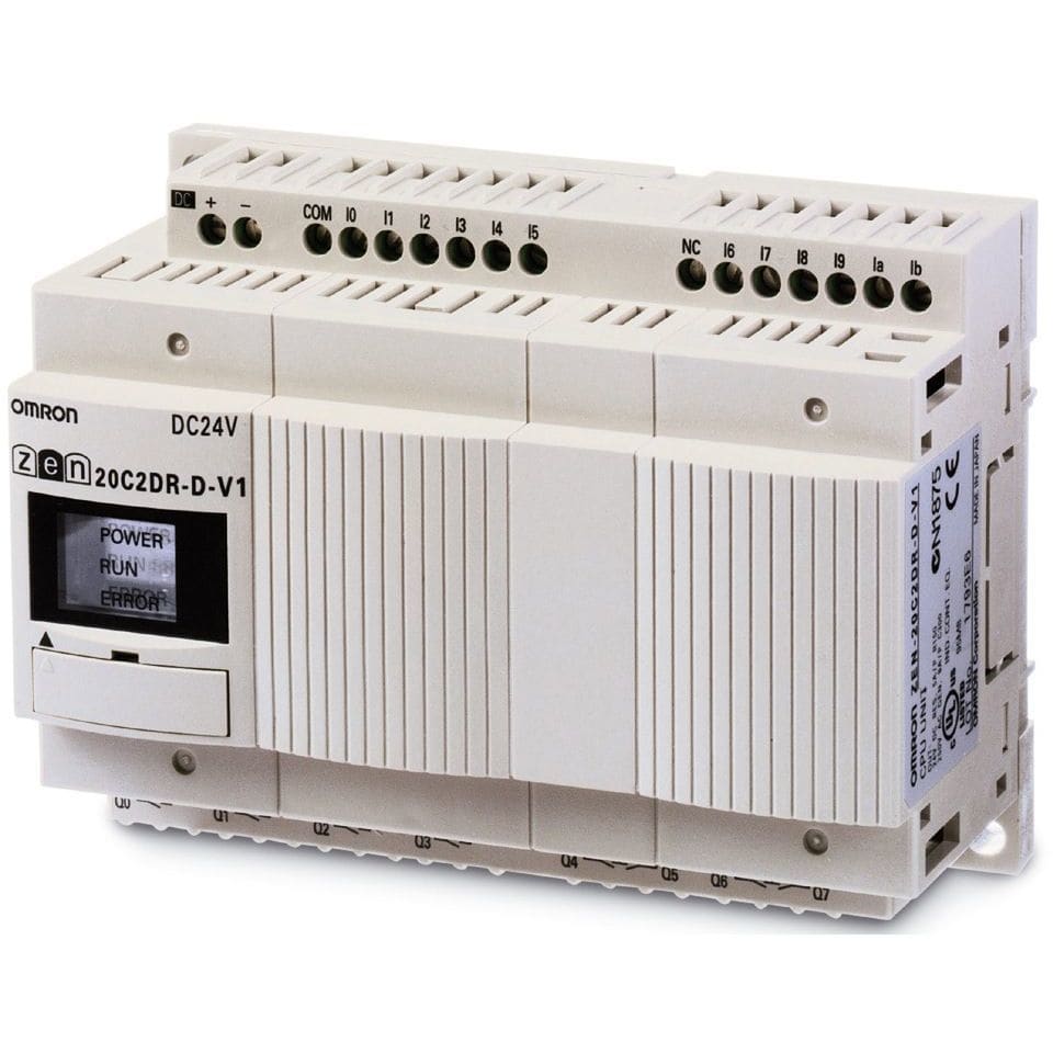 OMRON - Programmable relay, 100-240 VAC supply, - ZEN-20C2AR-A-V2