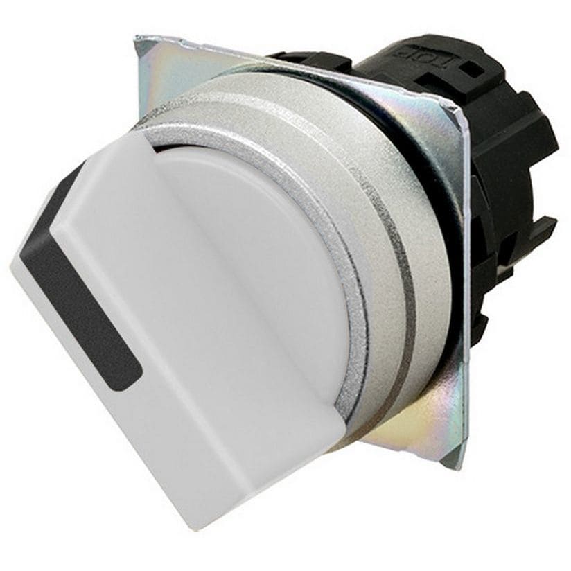 OMRON - Selector A22NZ Ø22, 2 position, NON-Ligh - A22NZ-2MM-NWA