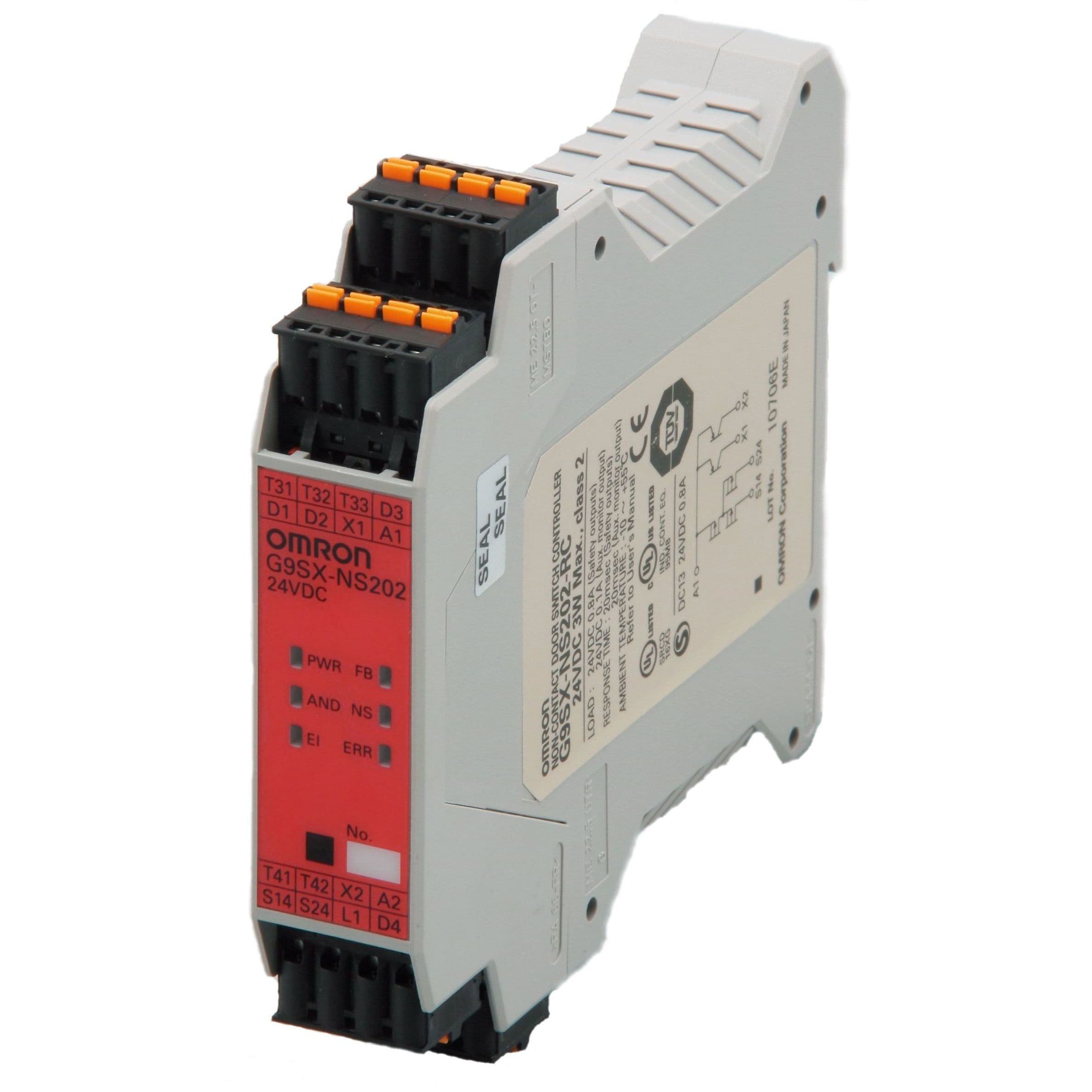 OMRON - Safety relais for D40A non-contact switc - G9SX-NS202-RC DC24