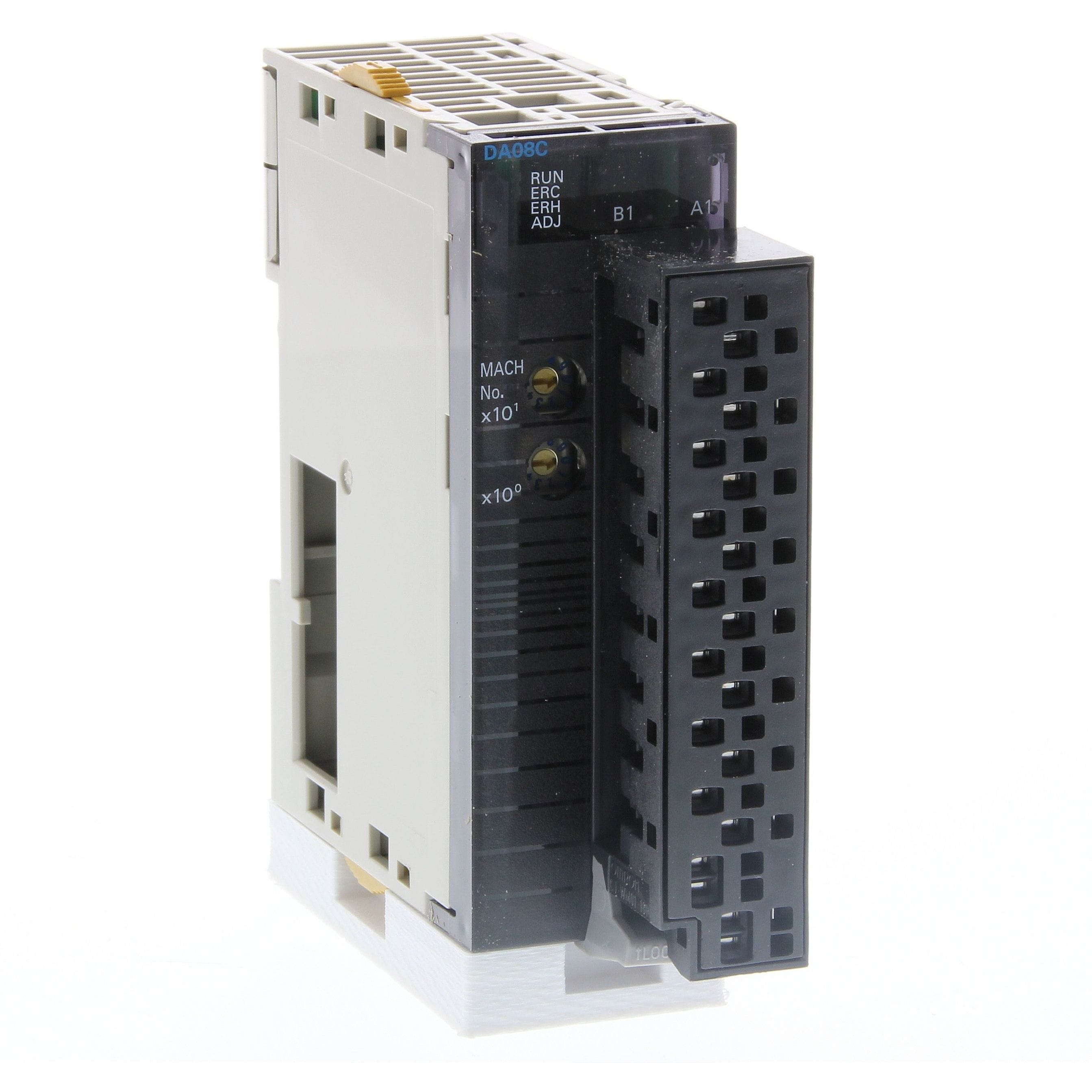 OMRON - Analog output unit, 8 x outputs 4 to 20 - CJ1W-DA08C(SL)