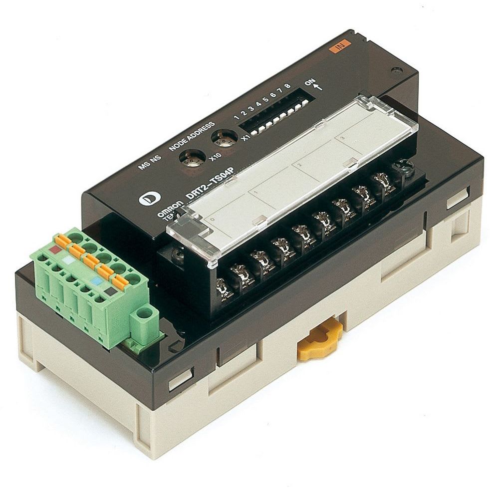 OMRON - DeviceNet thermocouple input unit, 4 x i - DRT2-TS04T