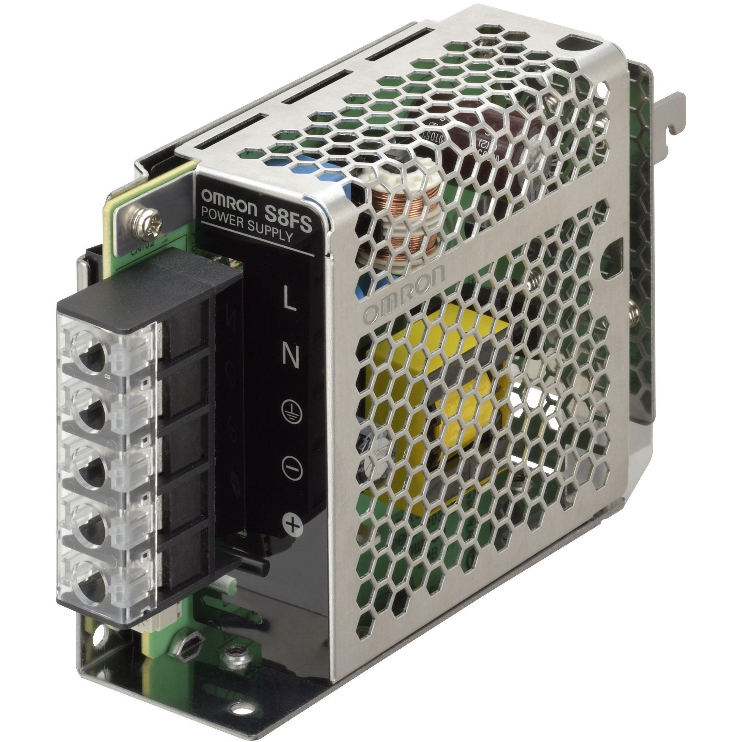 OMRON - Power supply, 30 W, 100 to 240 VAC input - S8FS-G03024CD