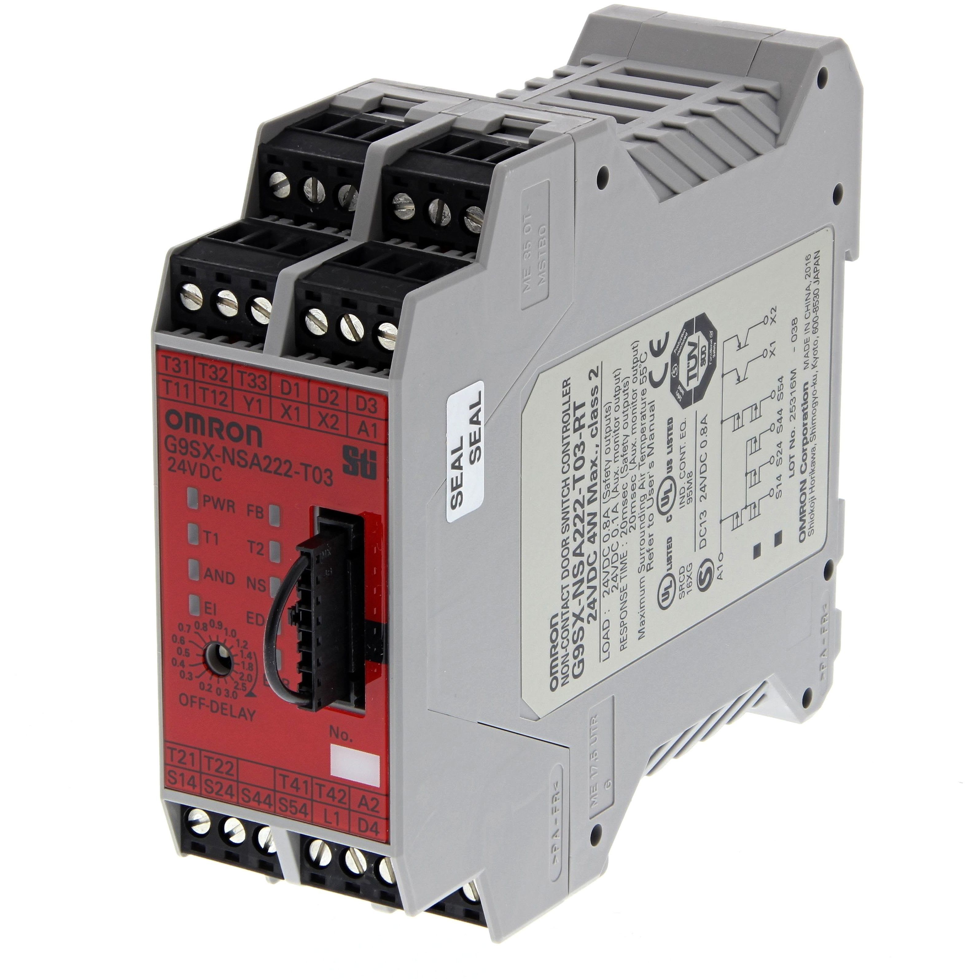 OMRON - Non Contact door switch controller for D - G9SX-NSA222-T03-RT DC24