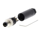 OMRON - Field assembly connector, M8 straight pl - Y92E-MM08PVC3Sconf-L