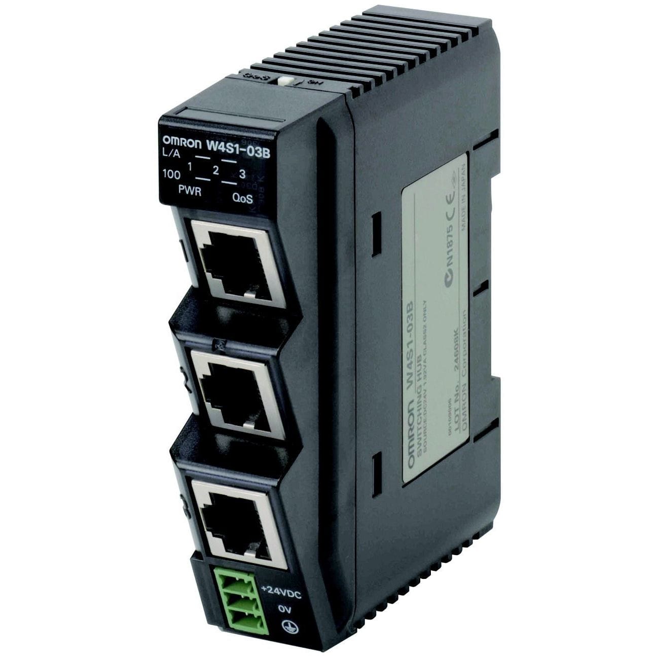 OMRON - 3-port basic Ethernet switch - W4S1-03B