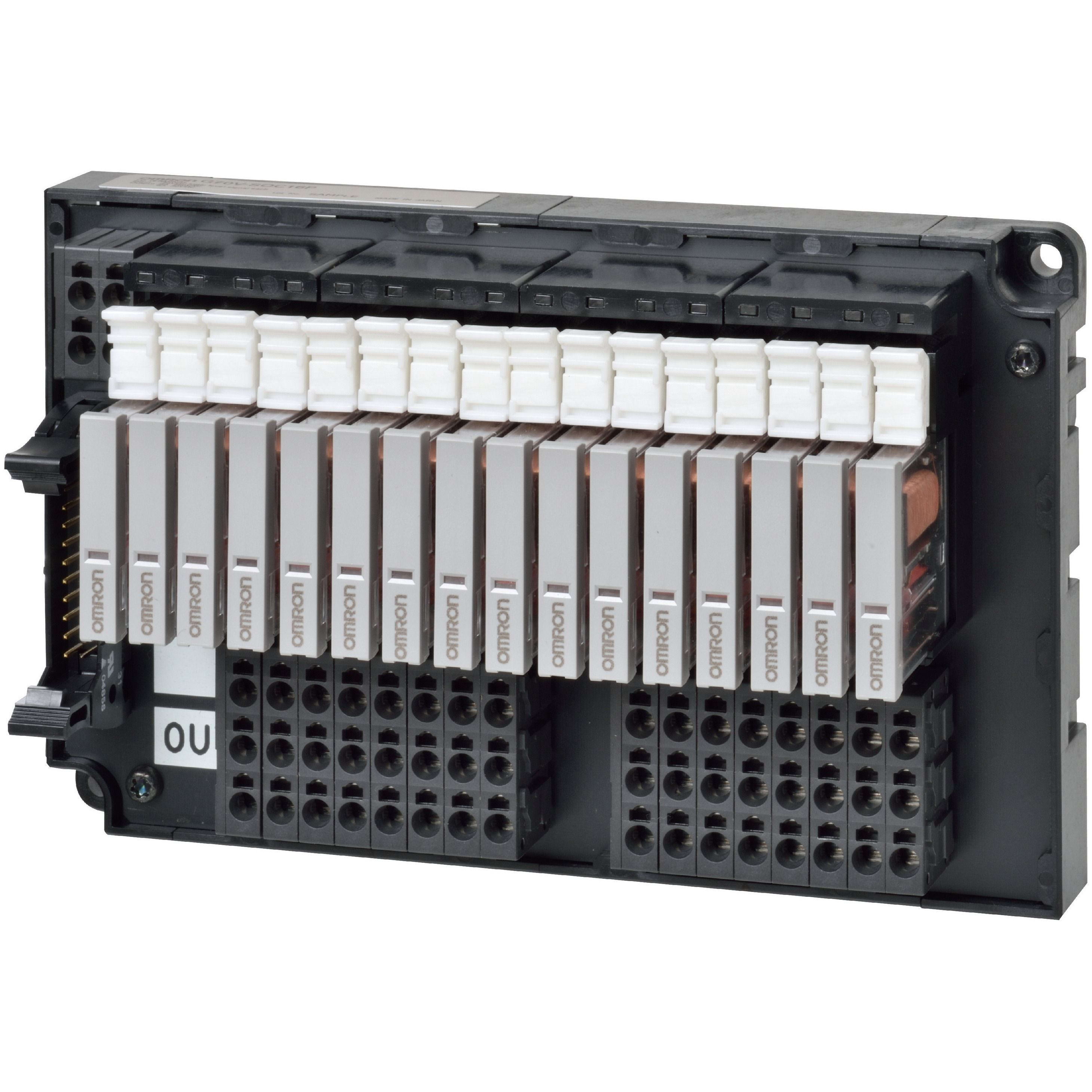 OMRON - Relay terminal, PLC Output, 16 channels, - G70V-SOC16P-1