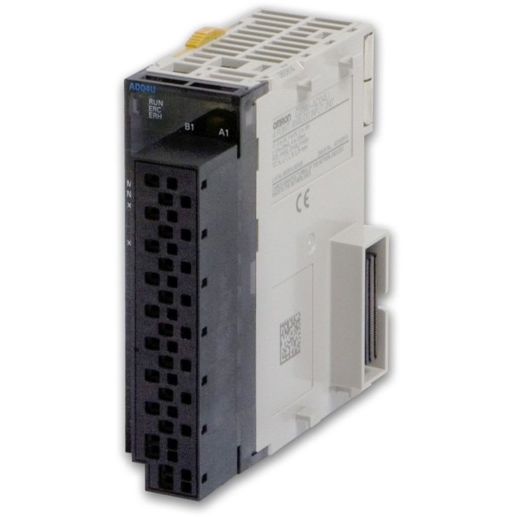 OMRON - Universal analog input unit, 4 x inputs - CJ1W-AD04U(SL)