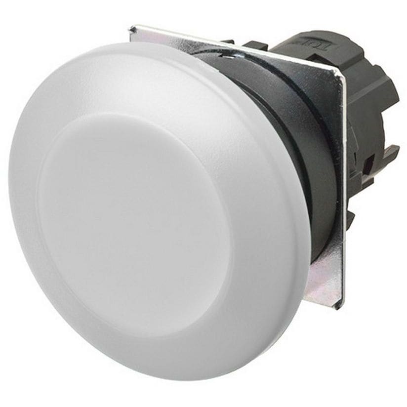 OMRON - Pushbutton A22NZ Ø22, bezel plastic, MUS - A22NZ-BMM-NWA