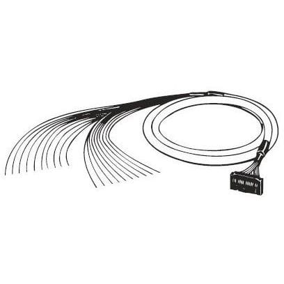OMRON - I/O connection cable, unshielded, MIL20 - XW2Z-0100DM-L