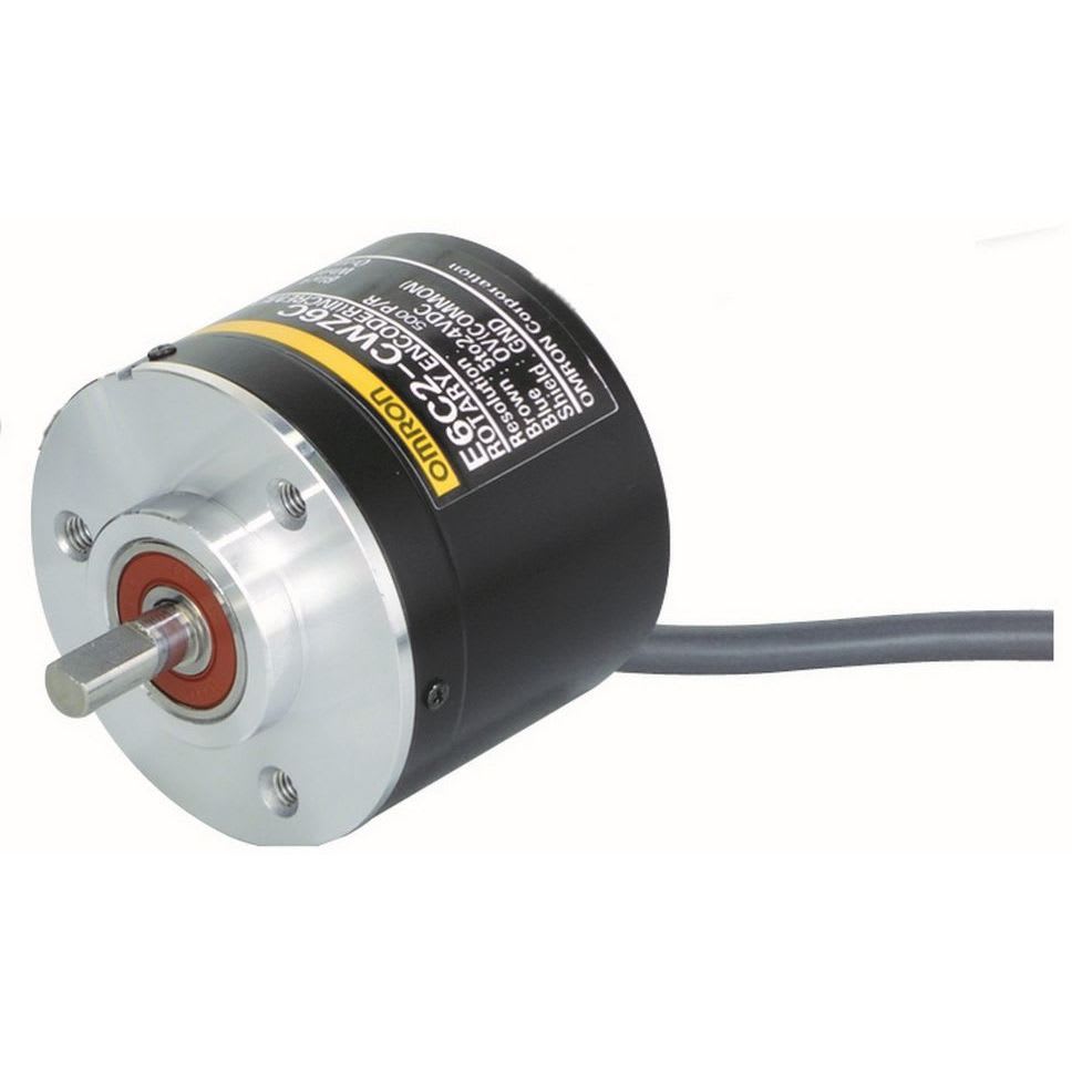 OMRON - Encoder, incremental, 100ppr, 12-24 VDC, - E6C2-CWZ5B 100P/R 2M