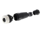 OMRON - Field assembly connector, M12 straight s - Y92E-M12PVC5Sconf-H