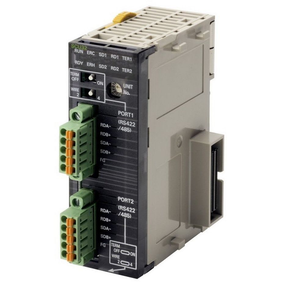 OMRON - Serial high-speed communication unit, 2x - CJ1W-SCU32