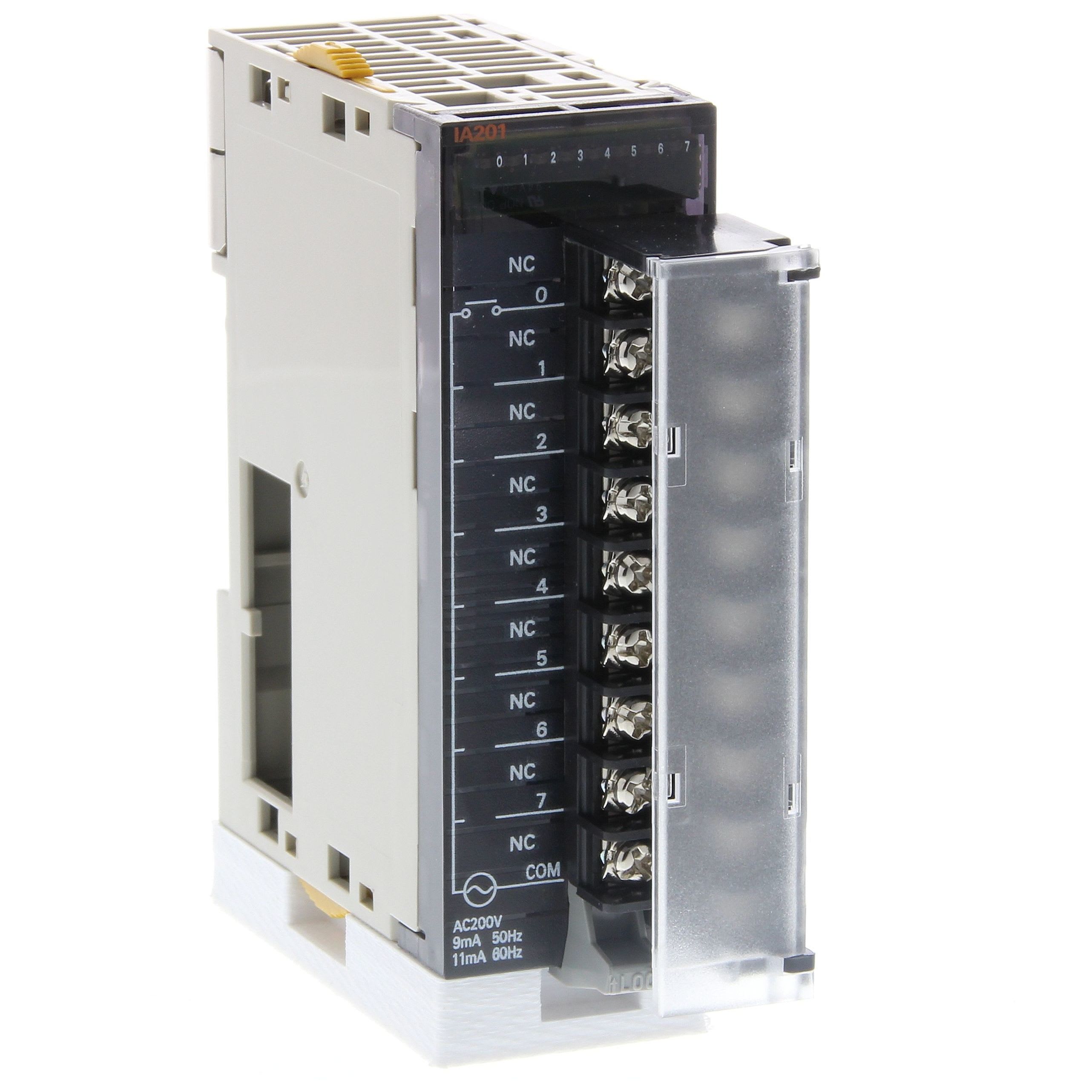 OMRON - Digital input unit, 8 x 200-240 VAC inpu - CJ1W-IA201