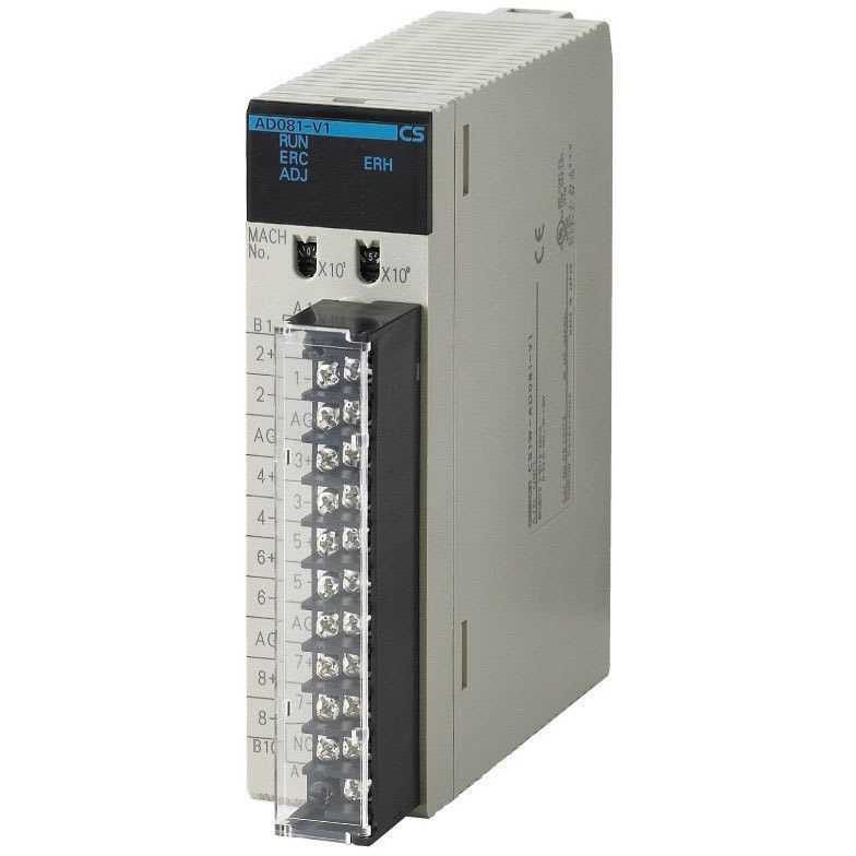 OMRON - Analog input unit, 8 x inputs 1 to 5 V, - CS1W-AD081-V1