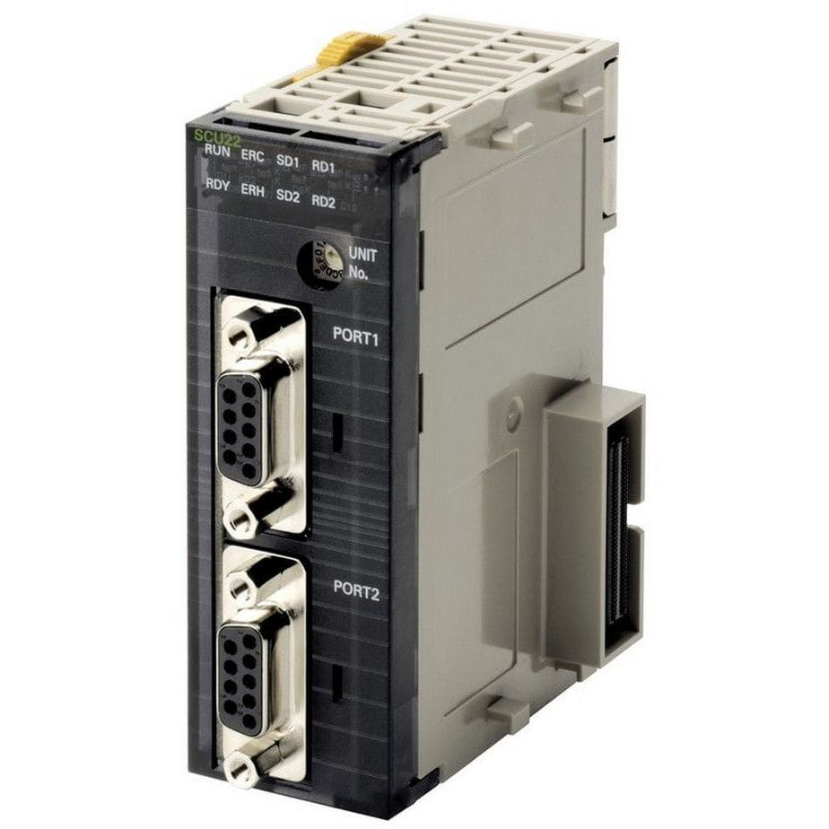 OMRON - Serial high-speed communication unit, 2x - CJ1W-SCU22