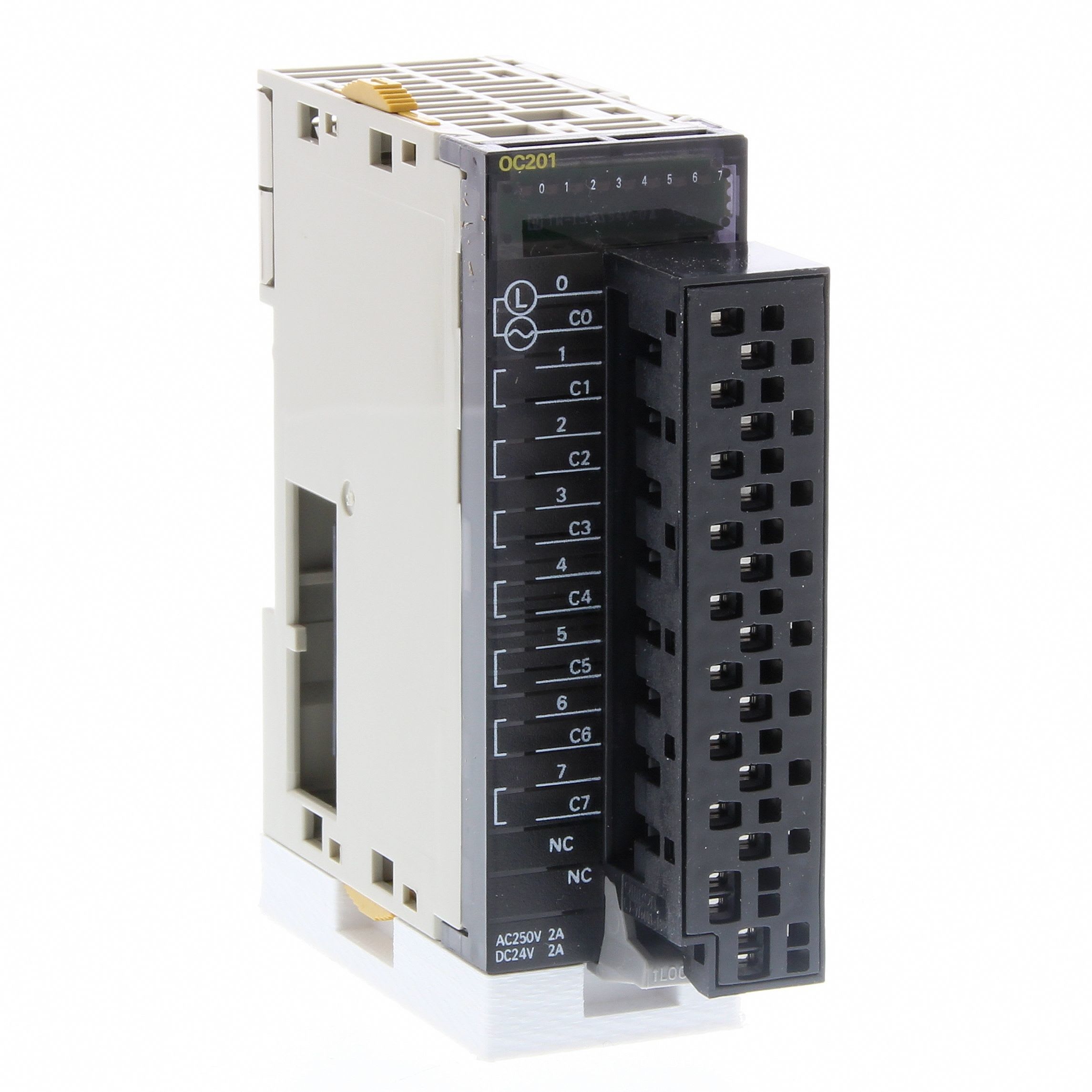 OMRON - Digital output unit, 8 x relay outputs, - CJ1W-OC201(SL)