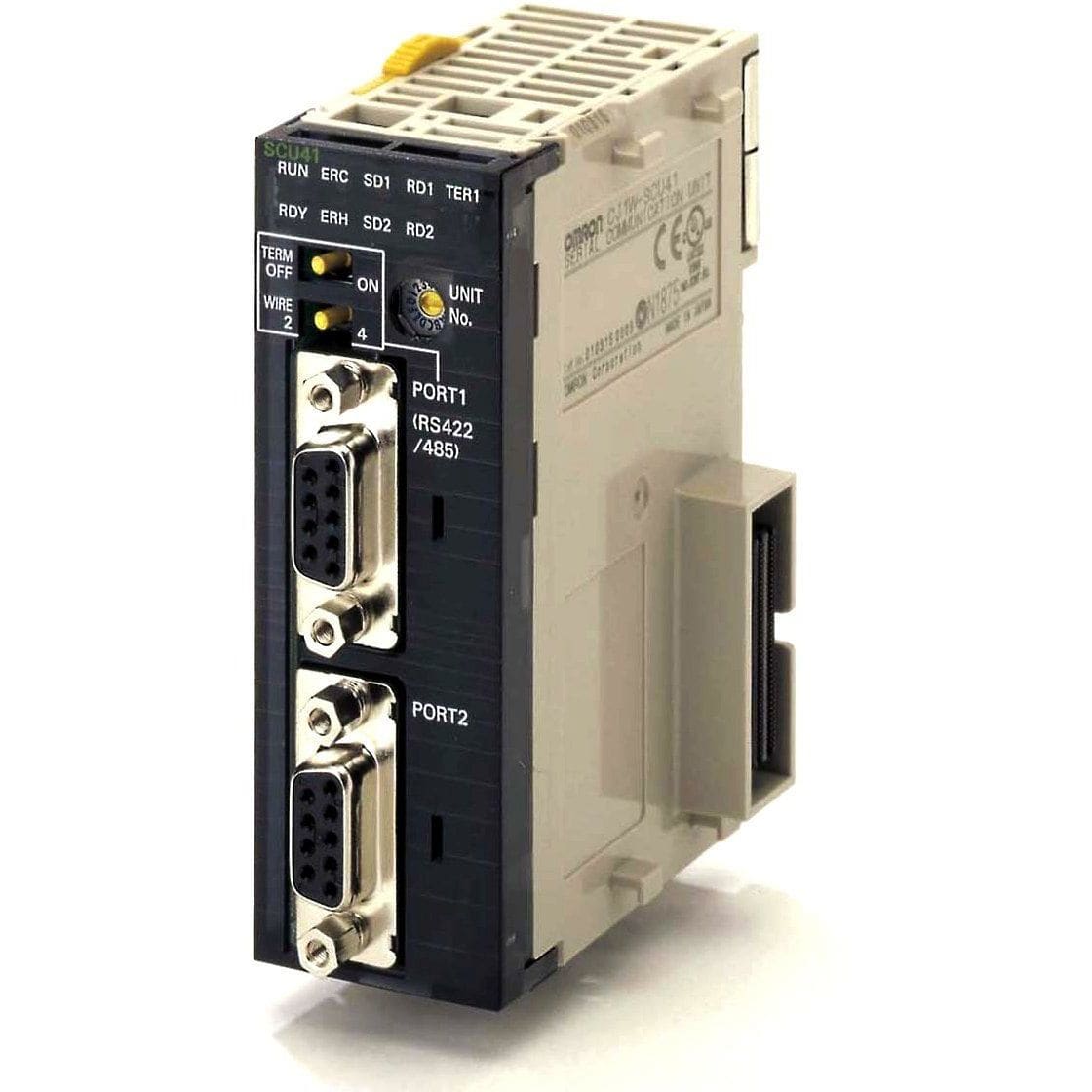 OMRON - Serial communication unit, 2x RS422/485 - CJ1W-SCU31-V1