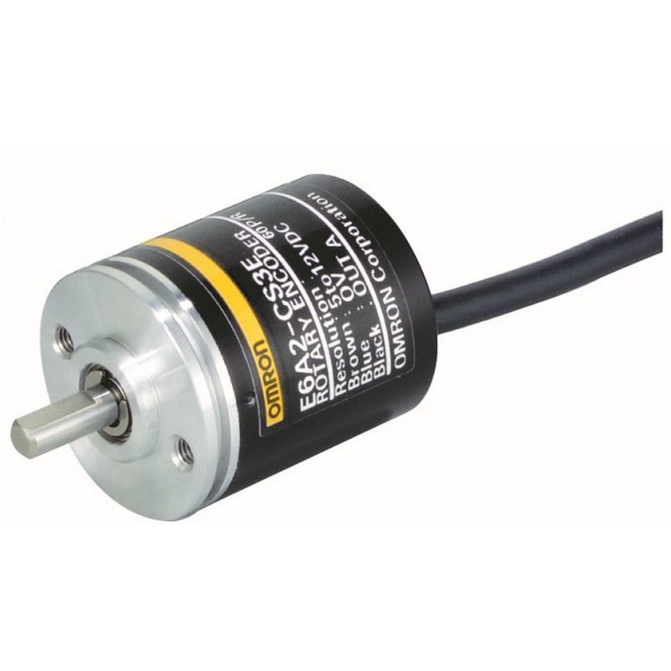 OMRON - Encoder, incremental, 360ppr, 12-24 VDC, - E6A2-CS5C 360P/R 2M