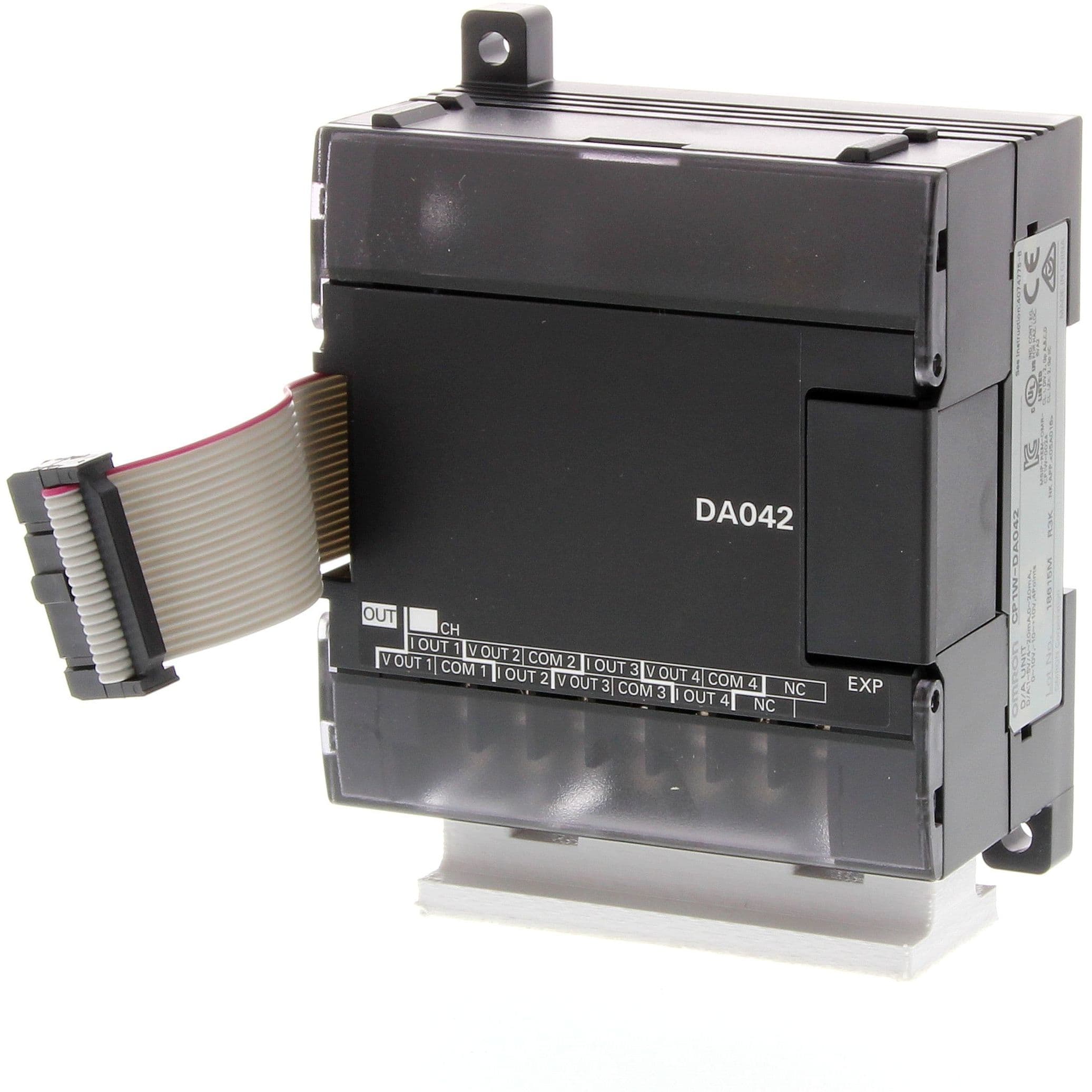 OMRON - I/O expansion unit, 4 x analog outputs 1 - CP1W-DA042