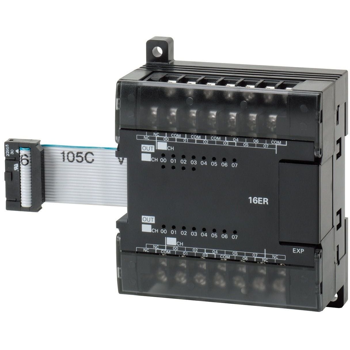 OMRON - I/O expansion unit, 16 x NPN outputs 0.3 - CP1W-16ET