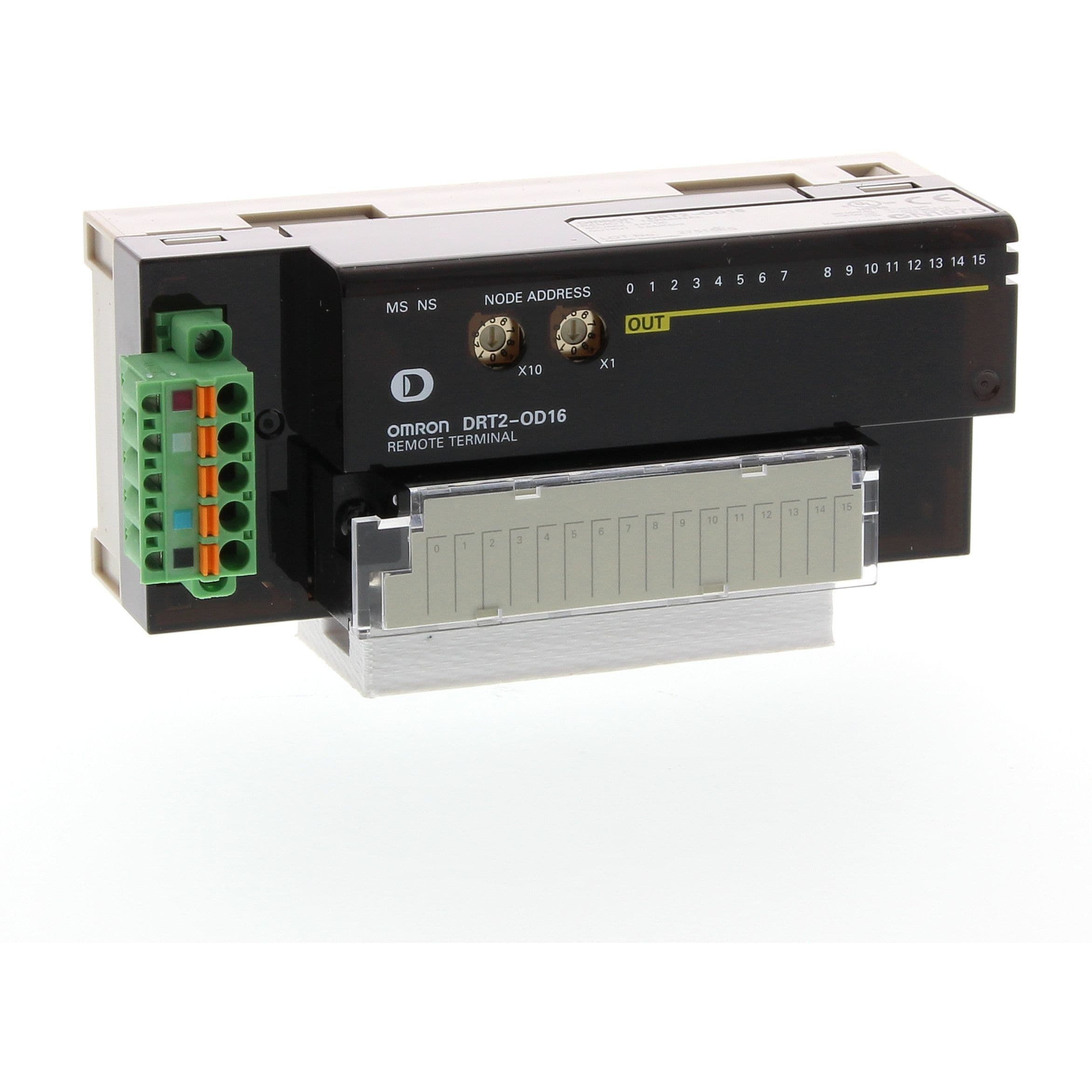 OMRON - DeviceNet digital output unit, 16 x tran - DRT2-OD16