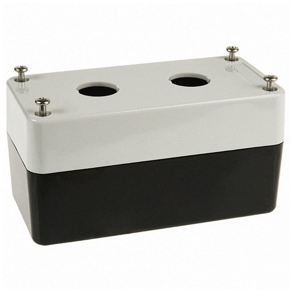 OMRON - Control box enclosure, two holes - A22Z-B102