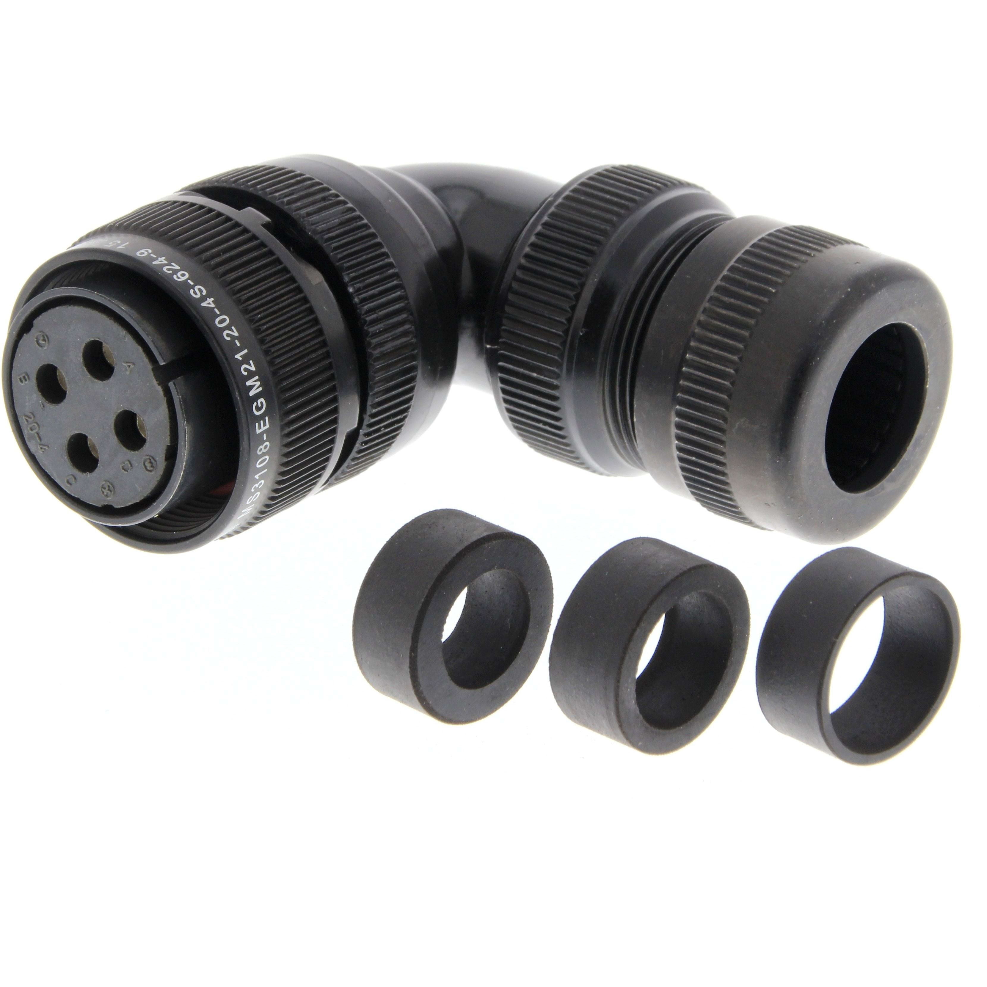 OMRON - Power cable connector G5 motor side - MS3108E20-4S