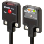 OMRON - Photoelectric sensor, through-beam, 500m - E3T-FT12 2M
