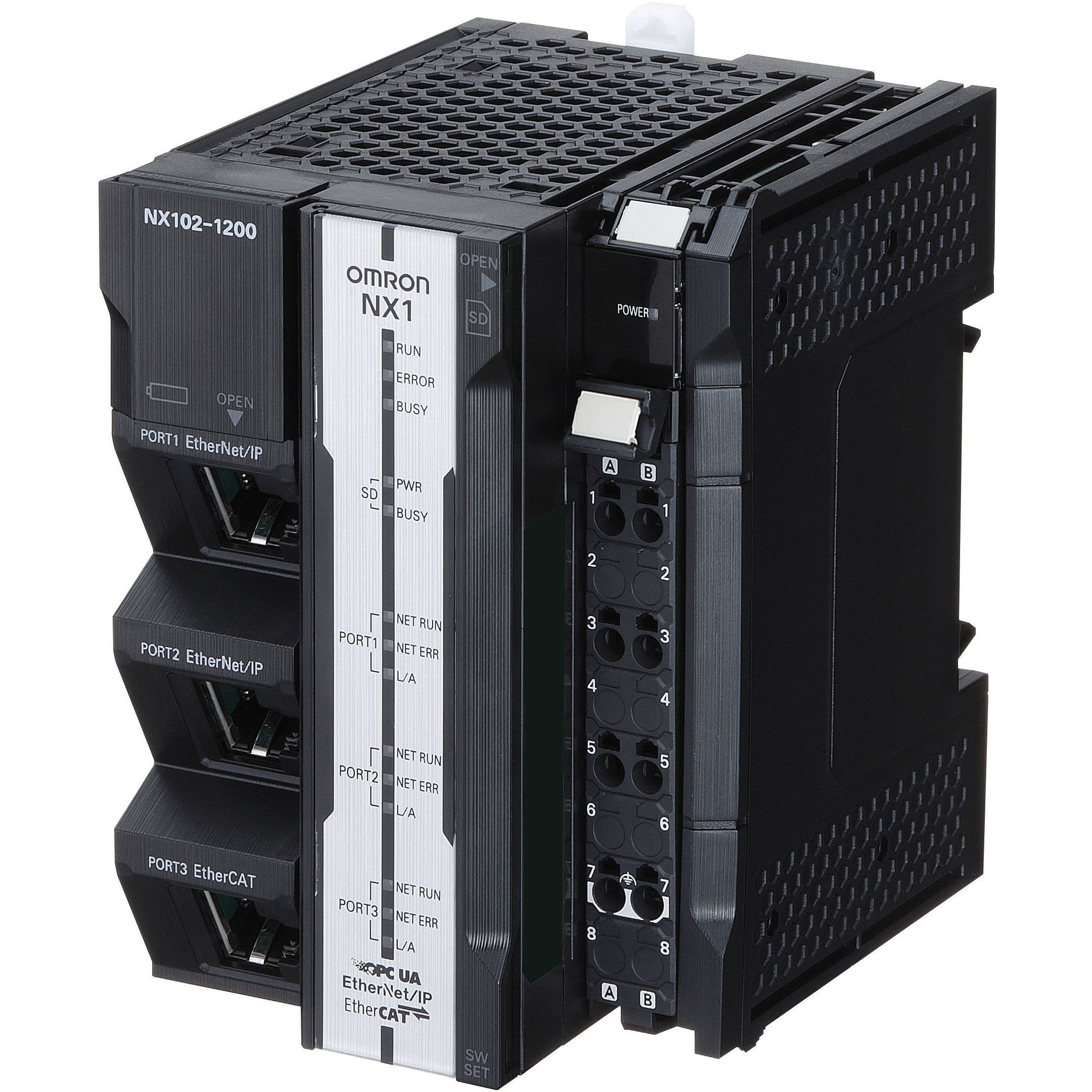 OMRON - Sysmac NX1 Modular CPU, 5MB program and - NX102-1000
