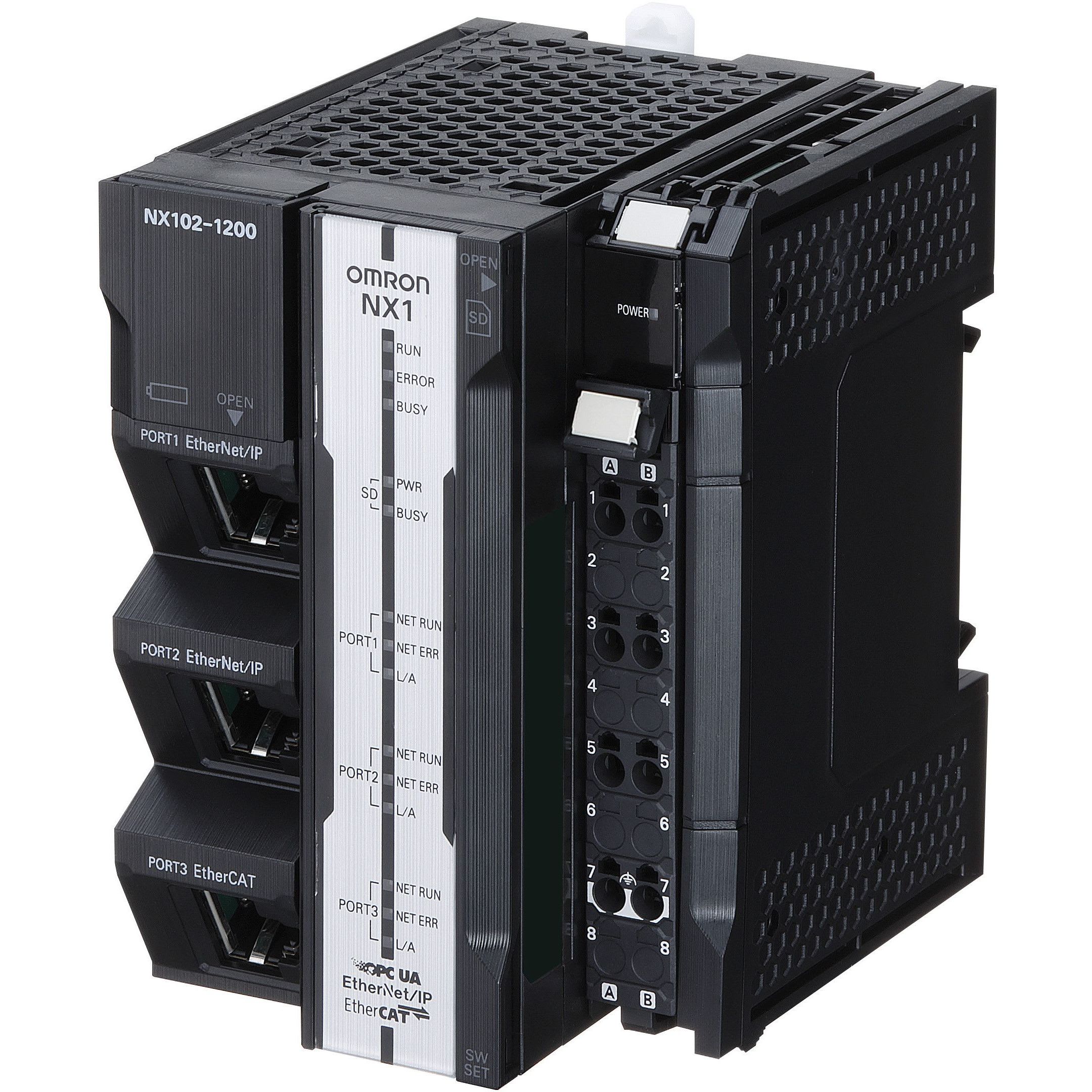 OMRON - Sysmac NX1 Modular CPU with with Databas - NX102-9020