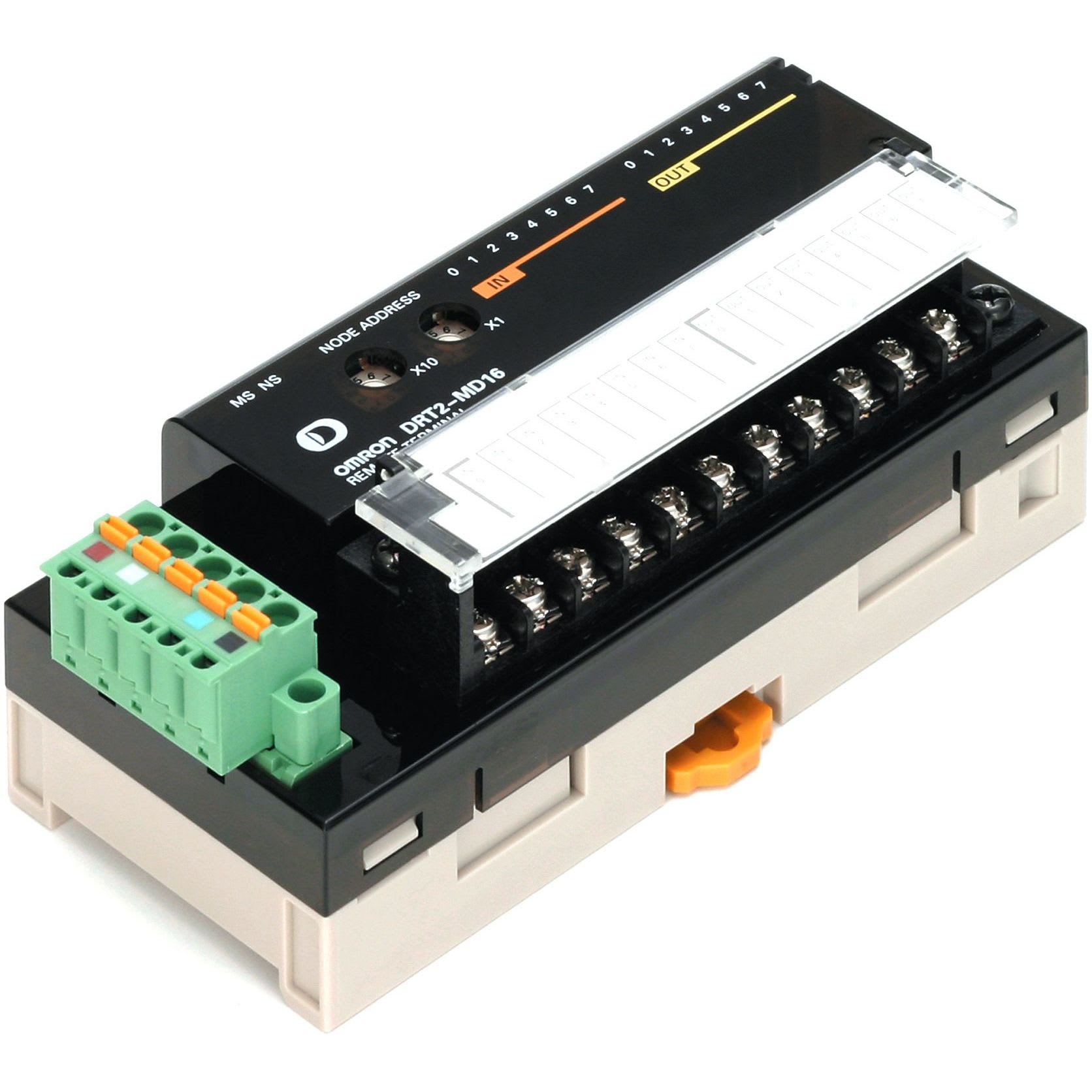 OMRON - DeviceNet digital I/O unit, 8 x inputs a - DRT2-MD16-1