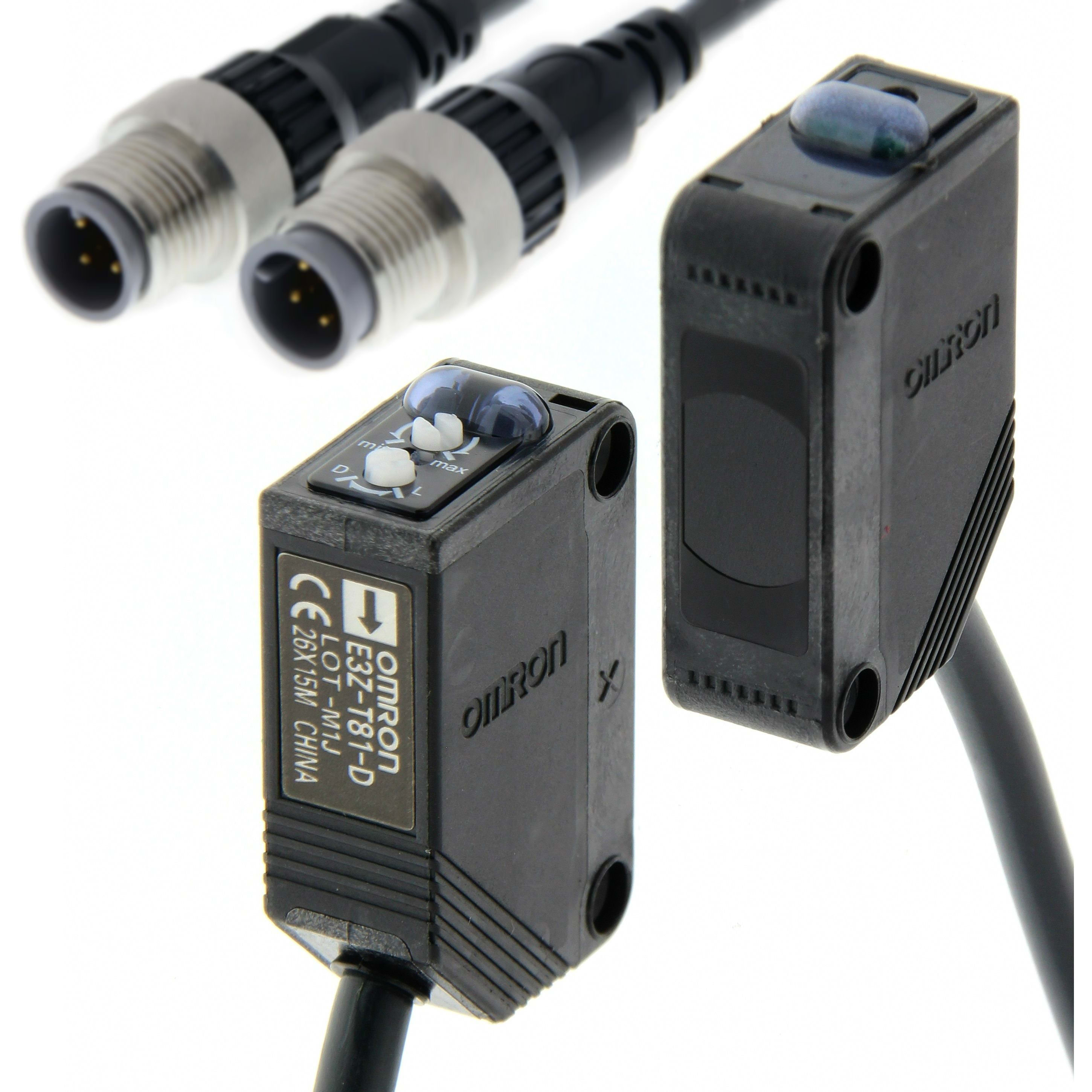 OMRON - Photoelectric sensor, rectangular housin - E3Z-T81-M1TJ-IL3 0.3M