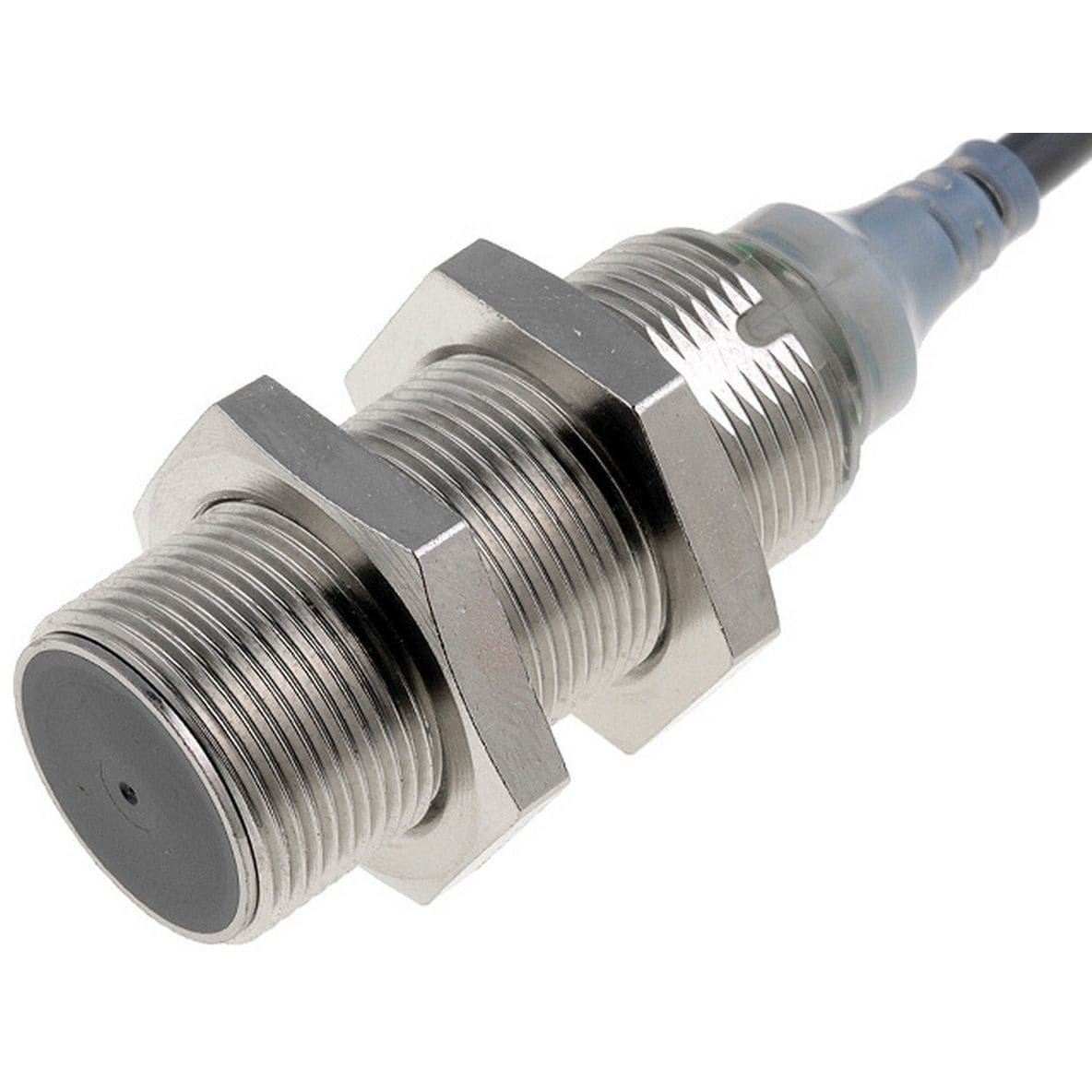 OMRON - Proximity sensor, inductive, brass-nicke - E2A-M18KS08-WP-D1 2M