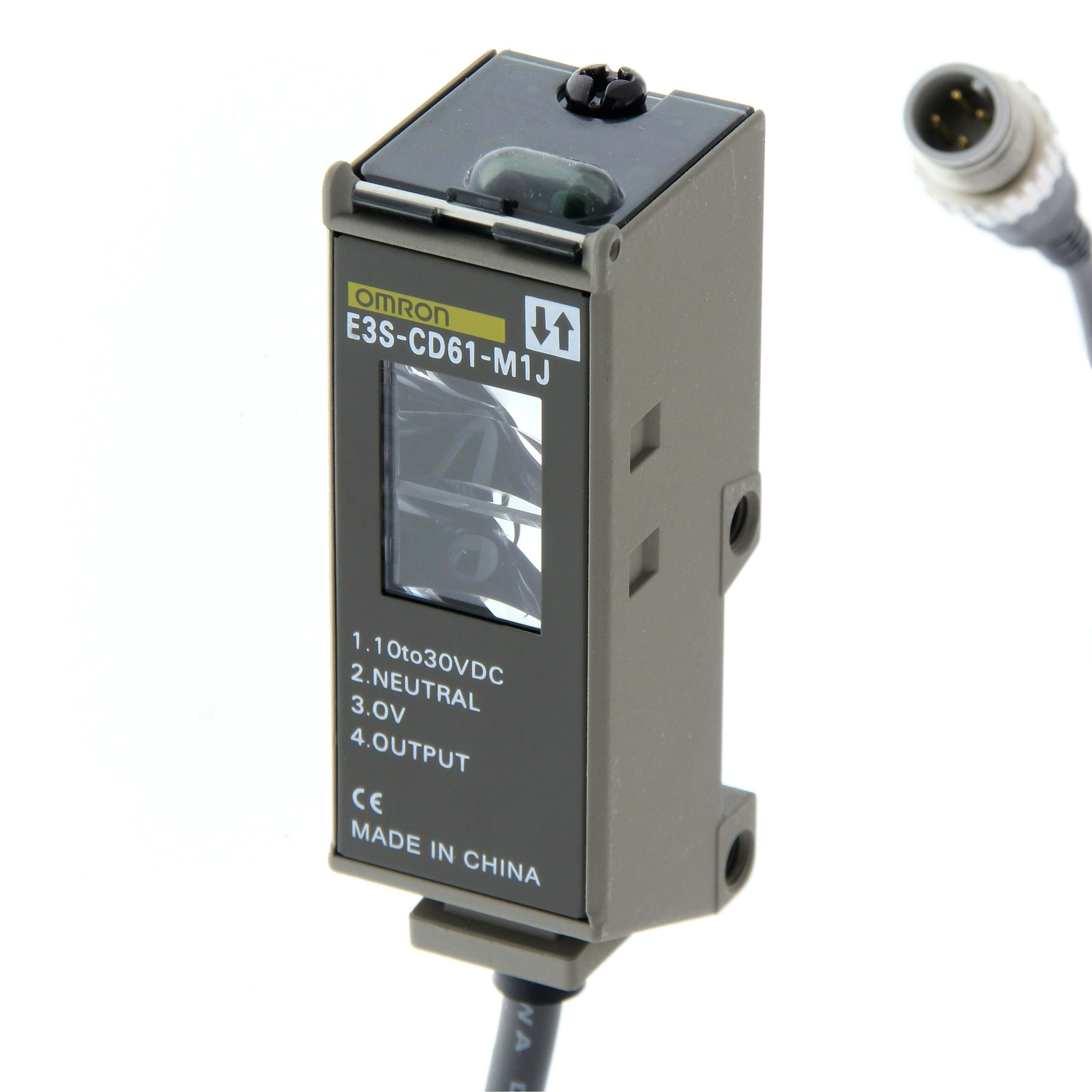 OMRON - Photoelectric sensor, diffuse, 700 mm, D - E3S-CD61-M1J 0.3M