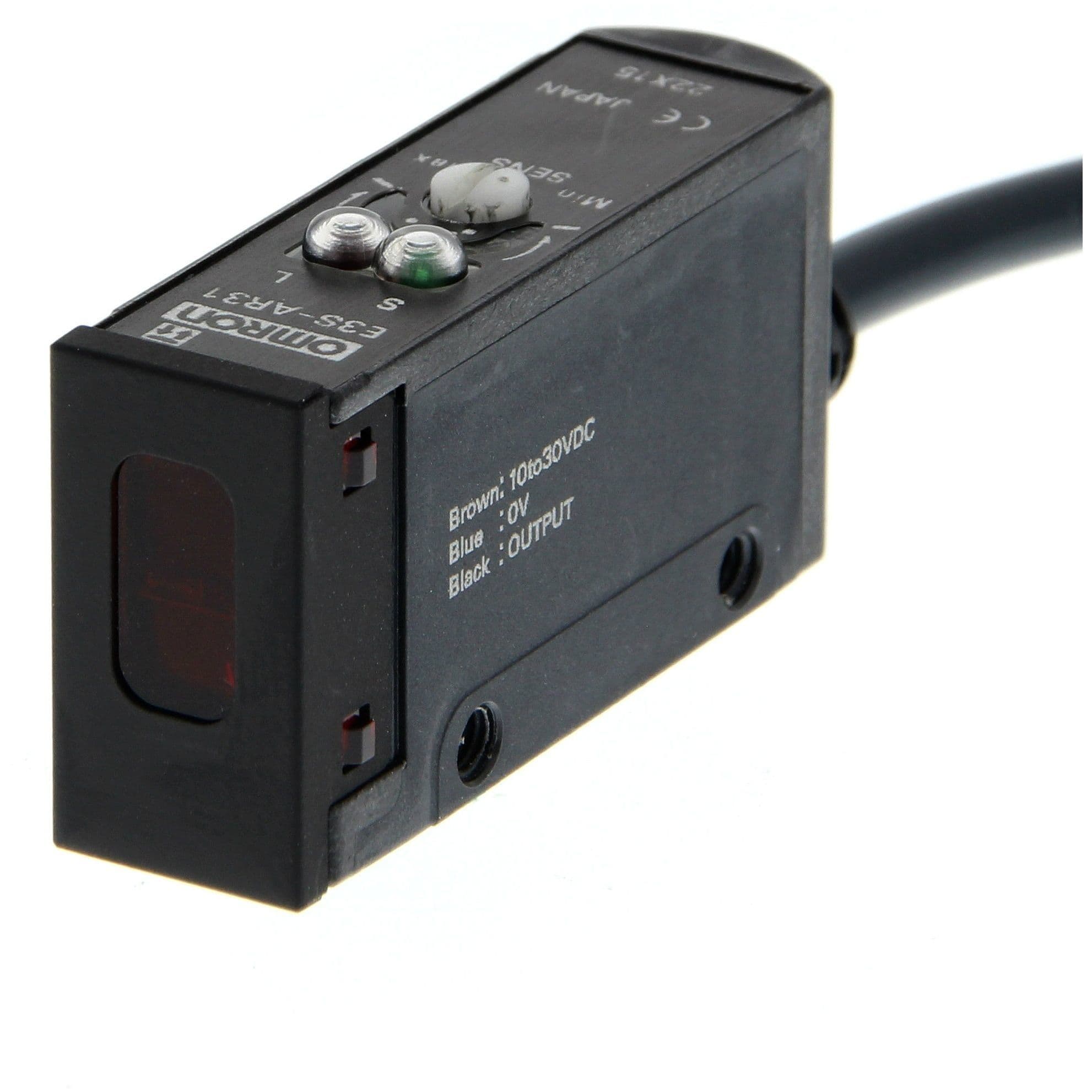 OMRON - Photoelectric sensor, retroreflective, 2 - E3S-AR11