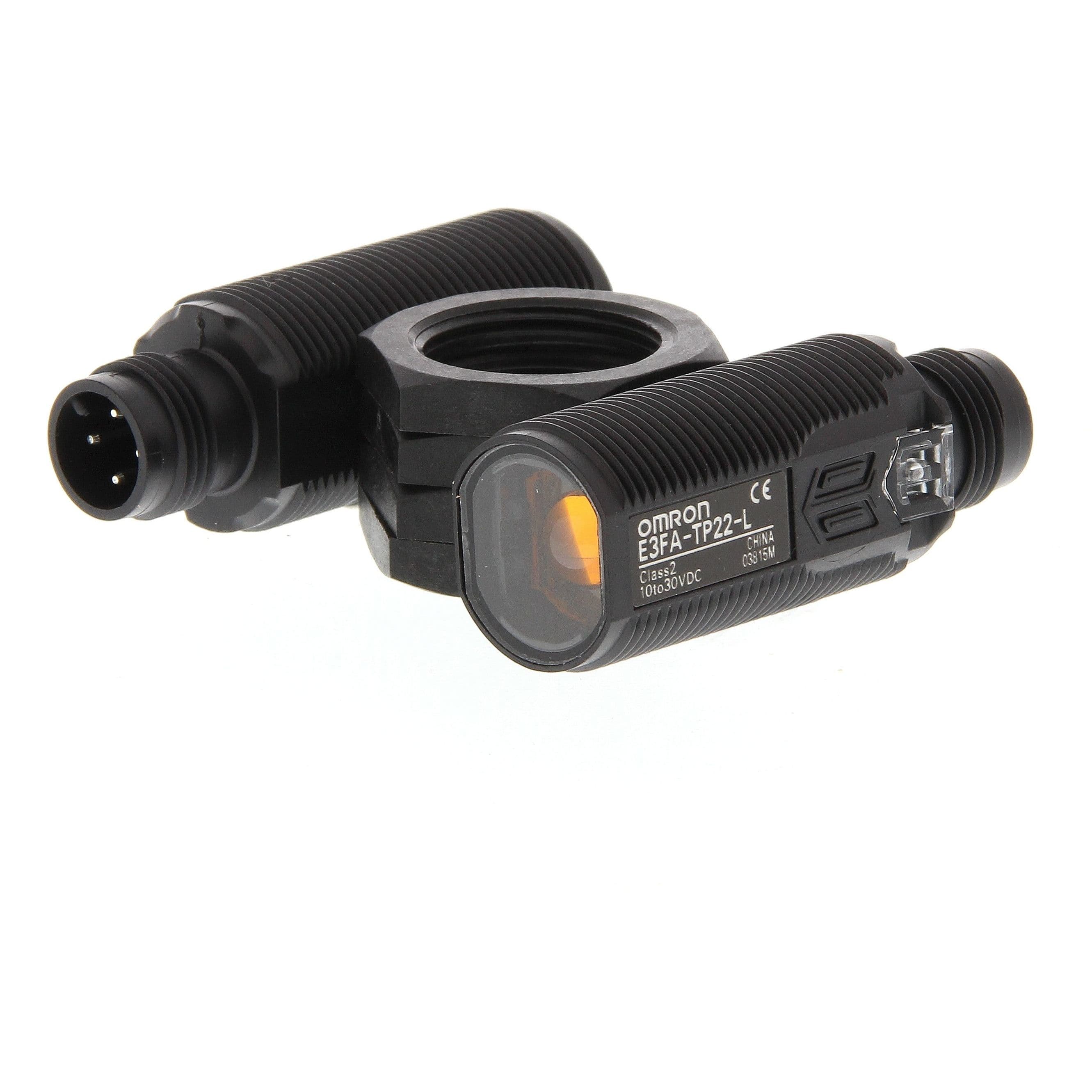 OMRON - Photoelectric sensor, M18 threaded barre - E3FA-TN22