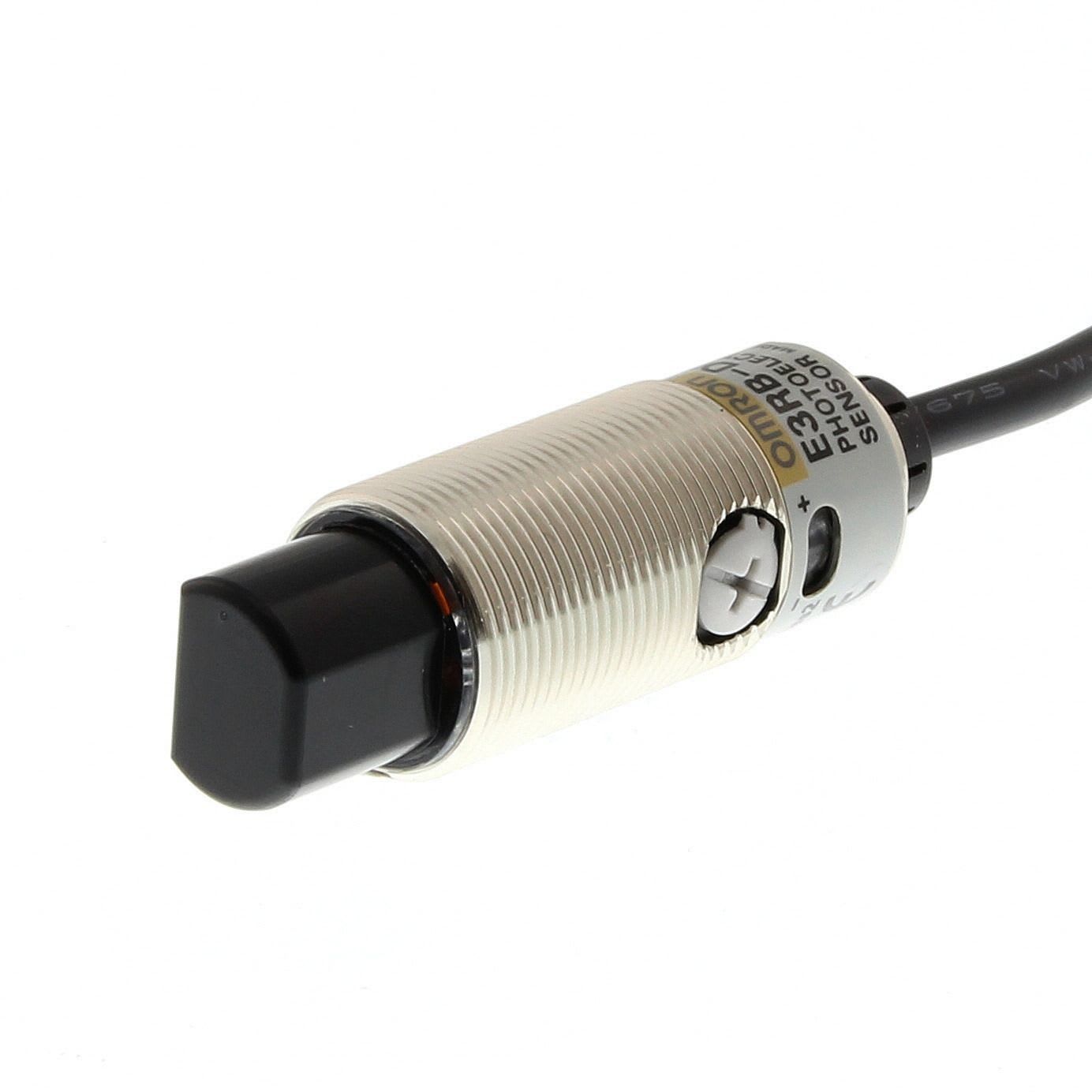 OMRON - Photoelectric sensor, M18 threaded barre - E3RB-DP13 2M