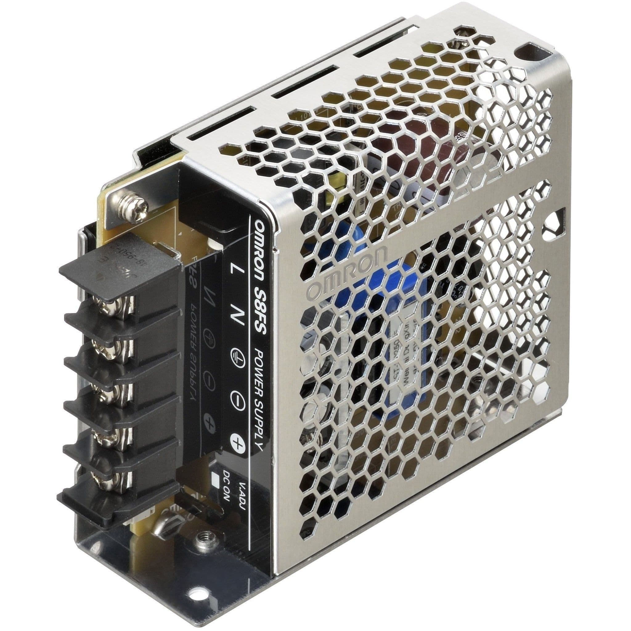 OMRON - Power supply, 25 W, 100-240 VAC input, 2 - S8FS-C02524J
