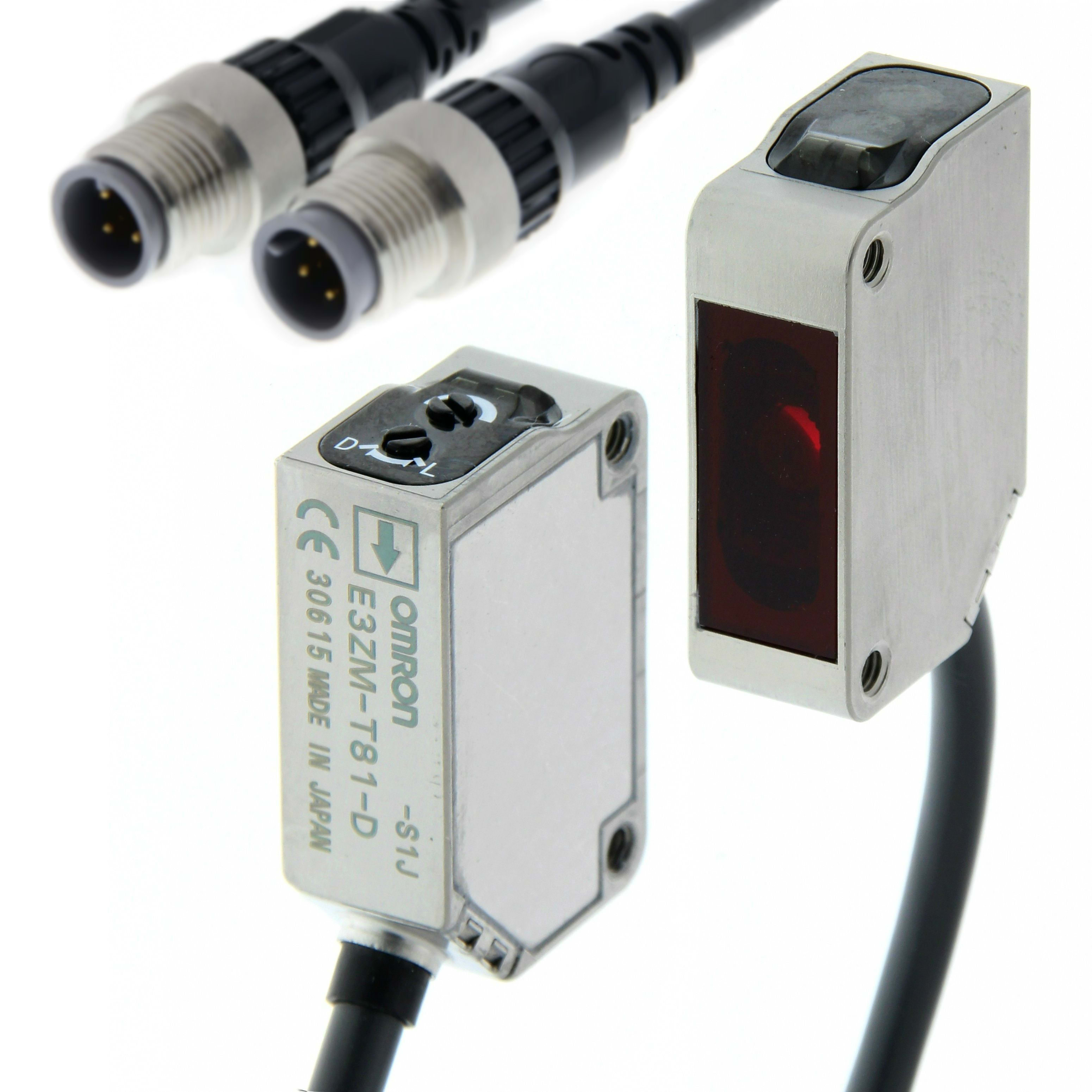 OMRON - Photoelectric sensor, rectangular housin - E3ZM-T81-S1J 0.3M