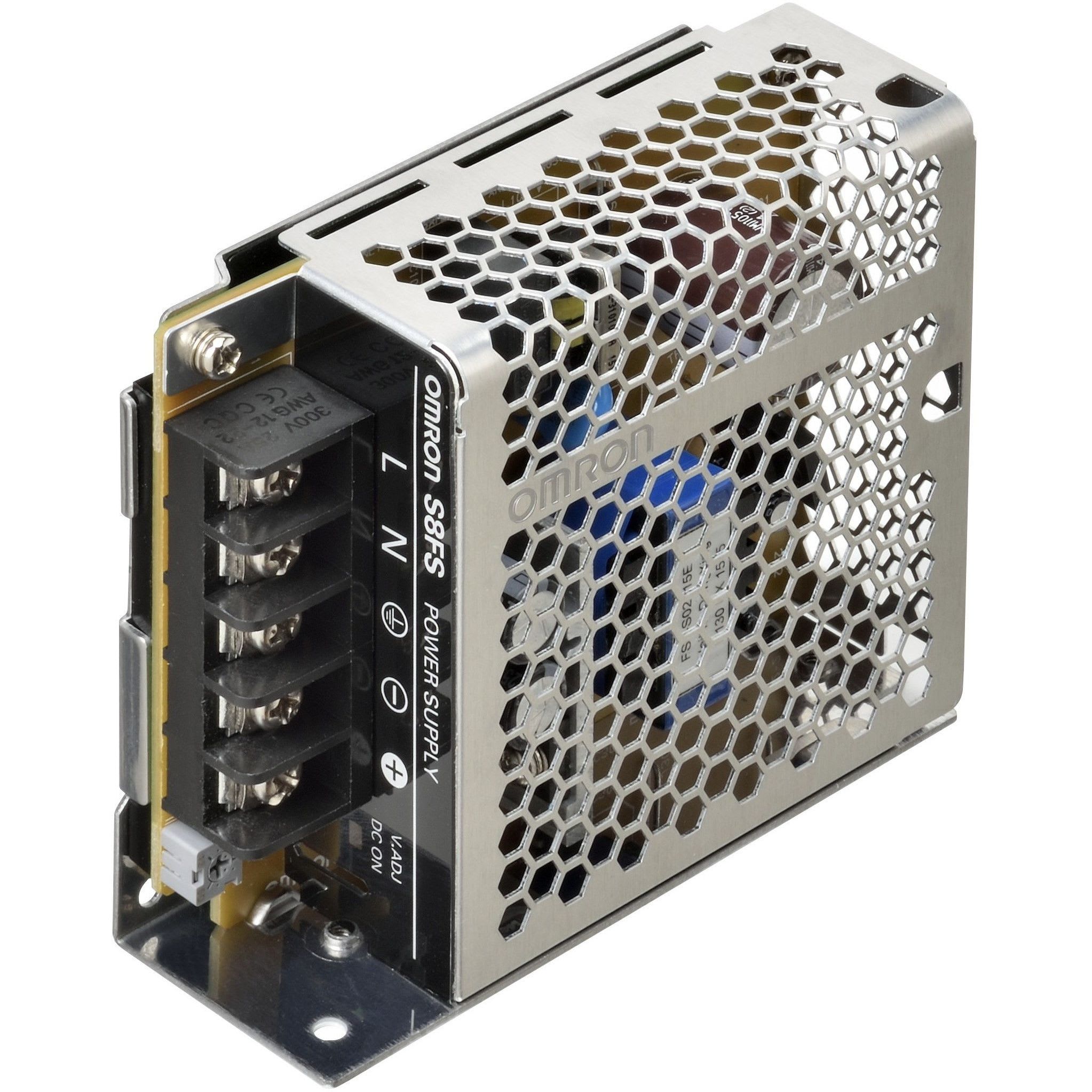 OMRON - Power supply, 25 W, 100-240 VAC input, 1 - S8FS-C02512