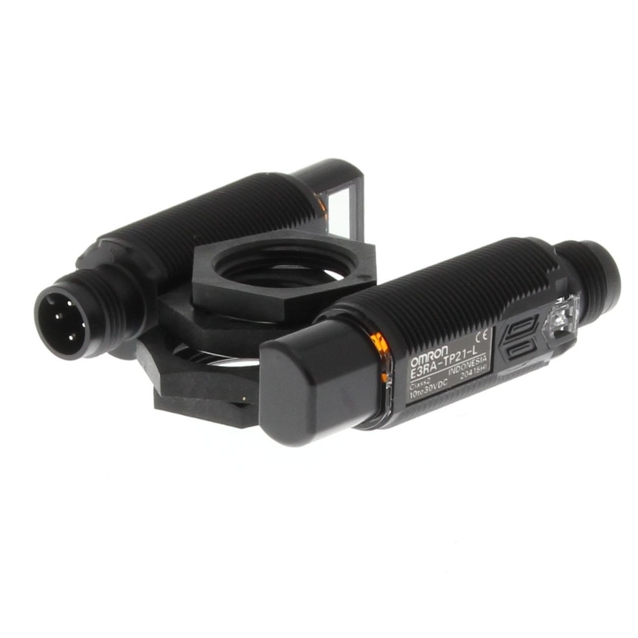 OMRON - Photoelectric sensor, M18 threaded barre - E3RA-TP21