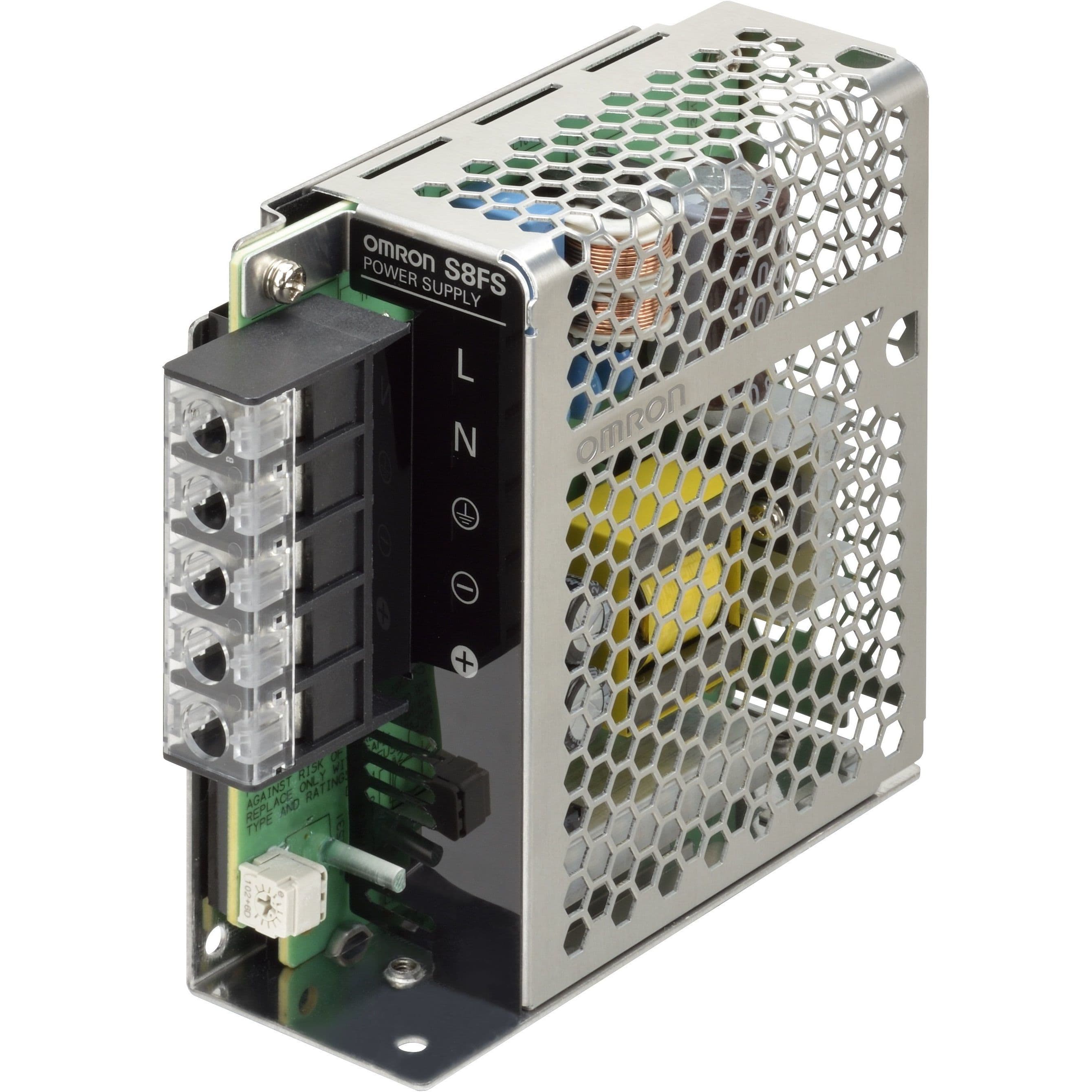 OMRON - Power supply, 50 W, 100 to 240 VAC input - S8FS-G05024C