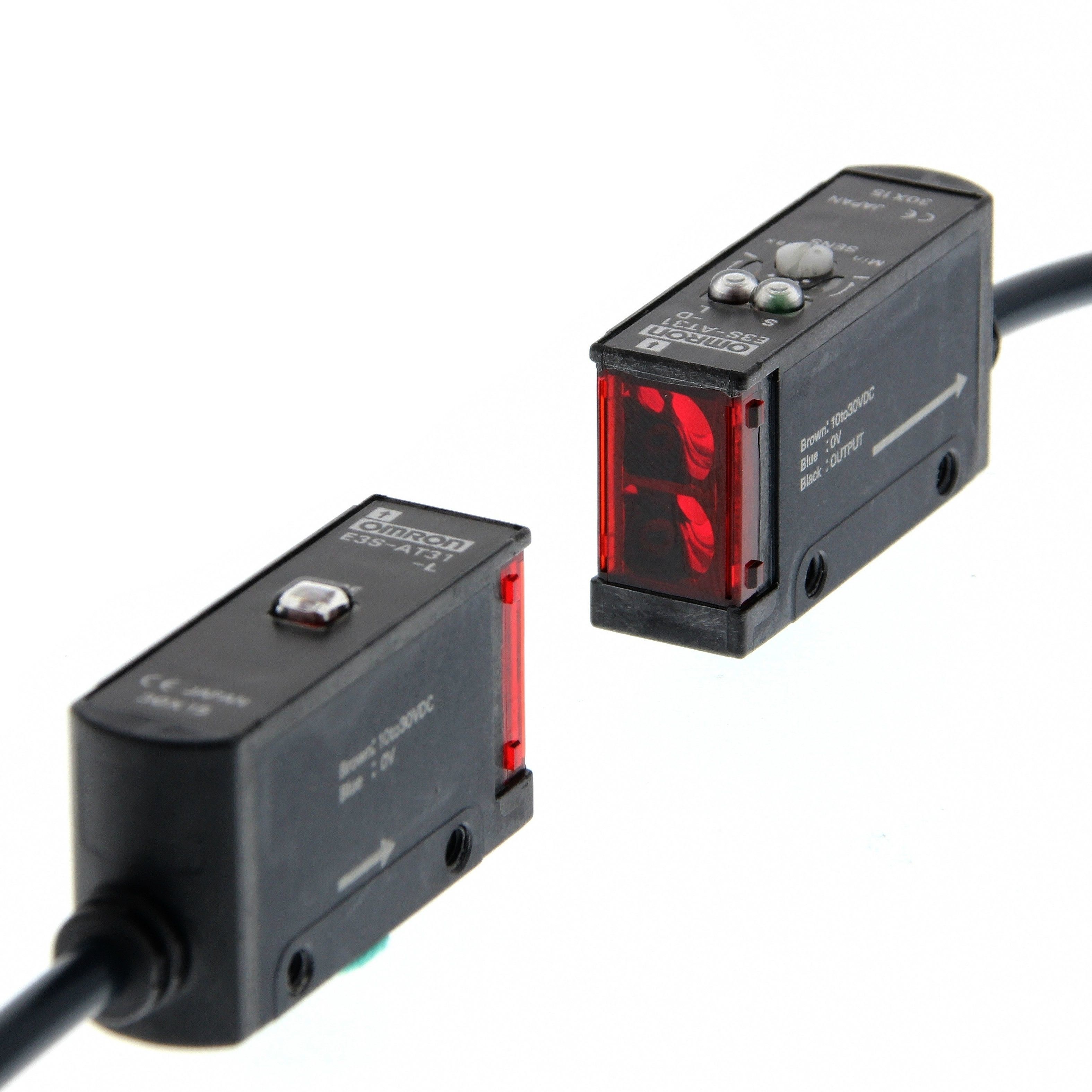 OMRON - Photoelectric sensor, through-beam, 7 m, - E3S-AT11