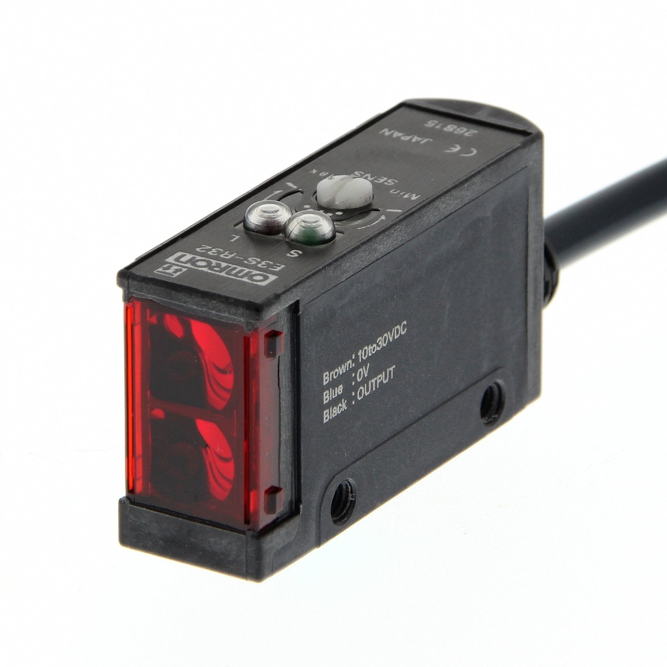 OMRON - Photoelectric sensor, retroreflective, 3 - E3S-R12